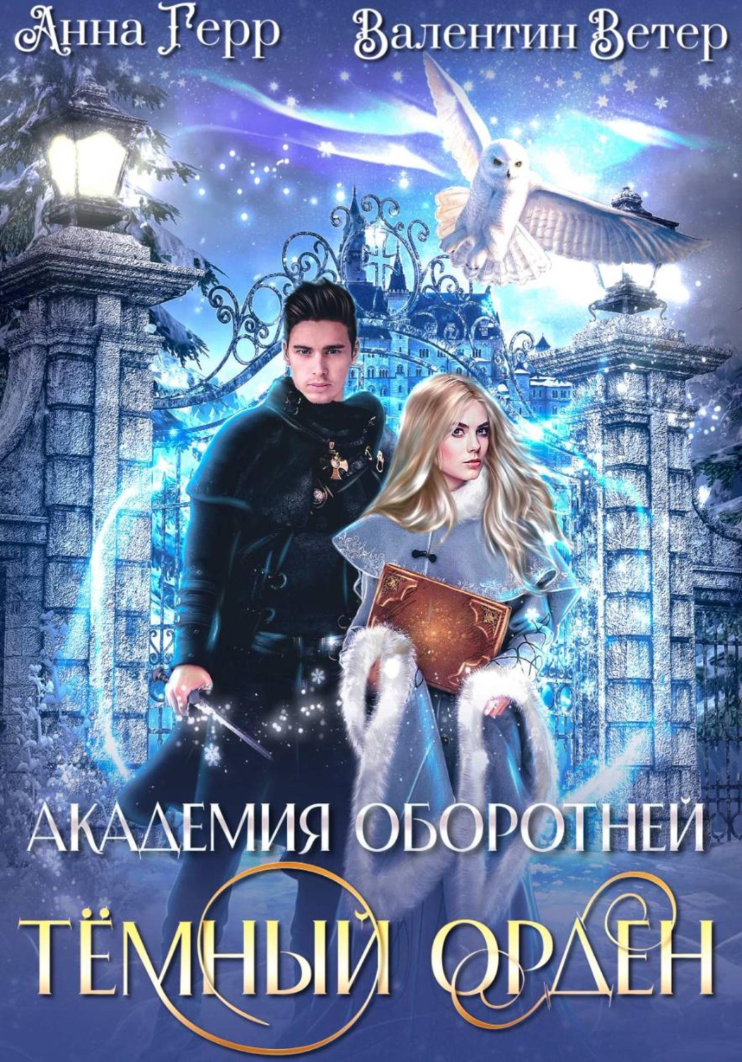 Обложка книги «Академия оборотней. Тёмный орден»