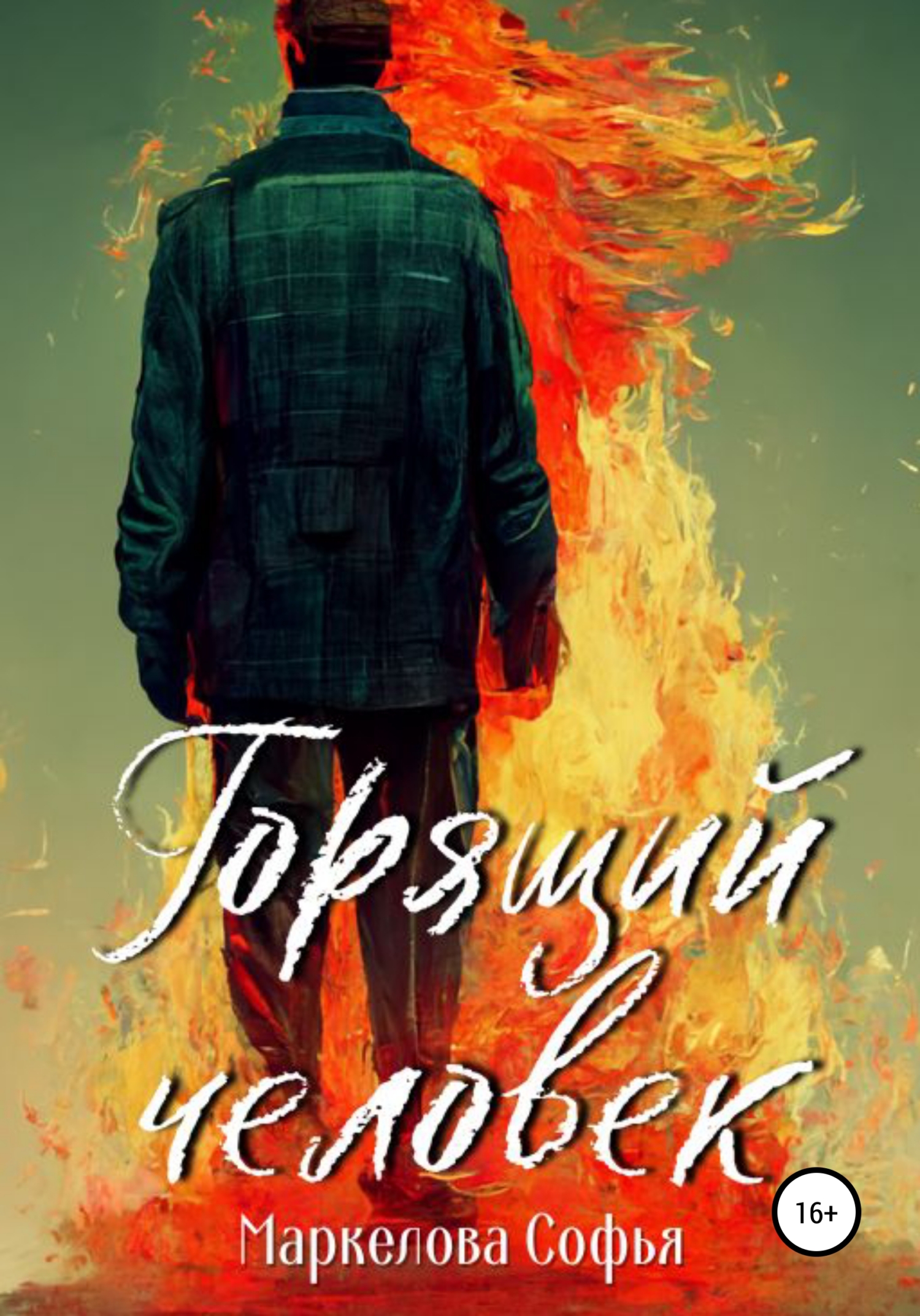 Обложка книги «Горящий человек»