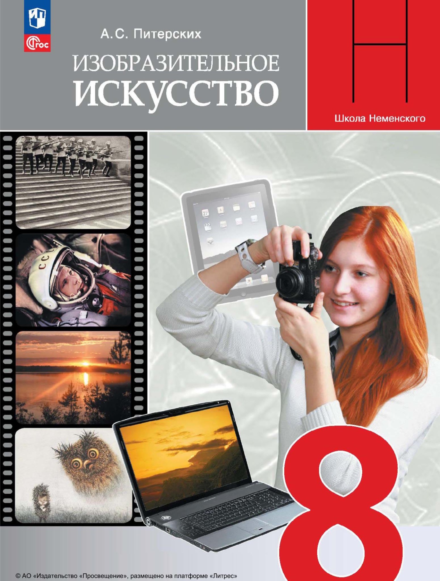 Обложка книги «Изобразительное искусство. 8 класс»