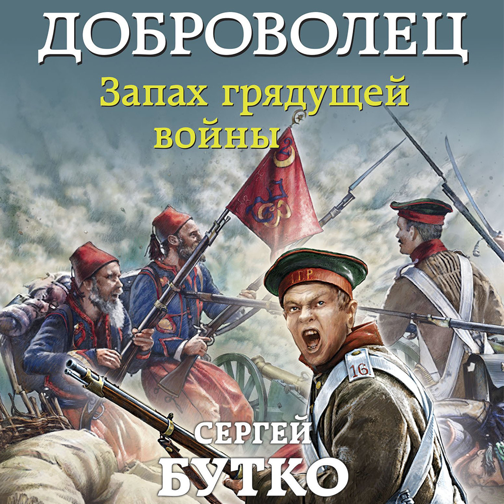 Обложка книги «Доброволец. Запах грядущей войны»