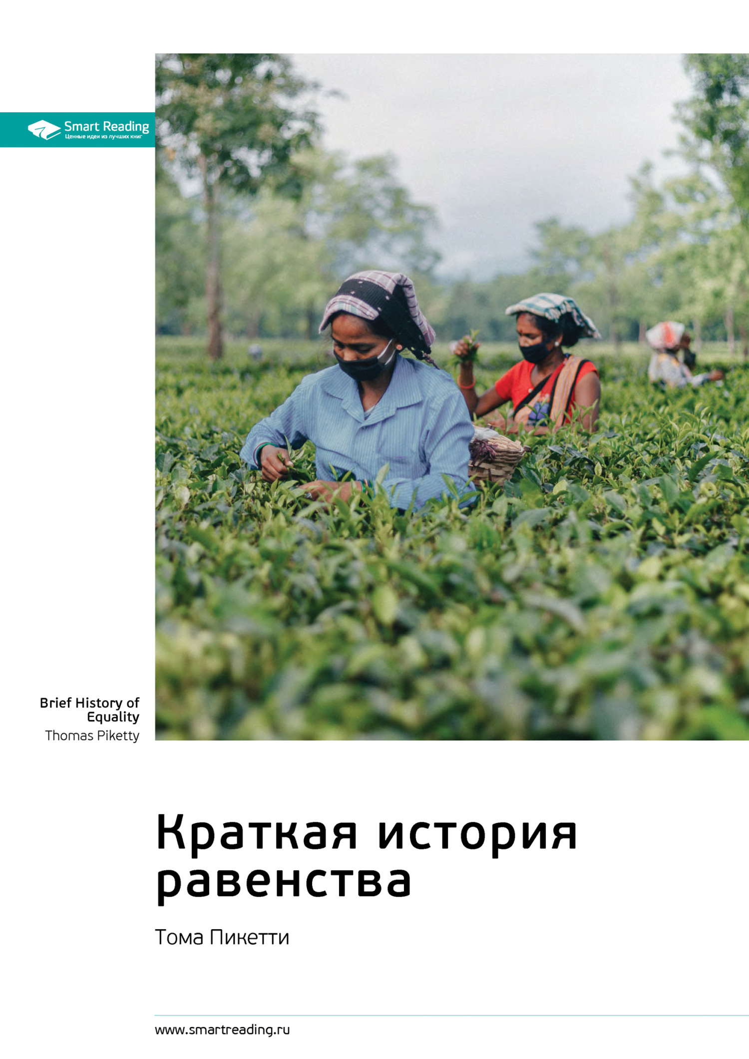 Обложка книги «Ключевые идеи книги: Краткая история равенства. Тома Пикетти»