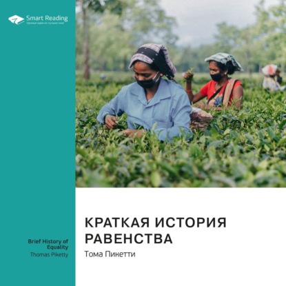Обложка книги «Ключевые идеи книги: Краткая история равенства. Тома Пикетти»