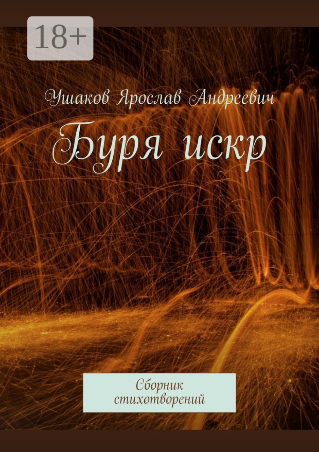 Обложка книги «Буря искр. Сборник стихотворений»
