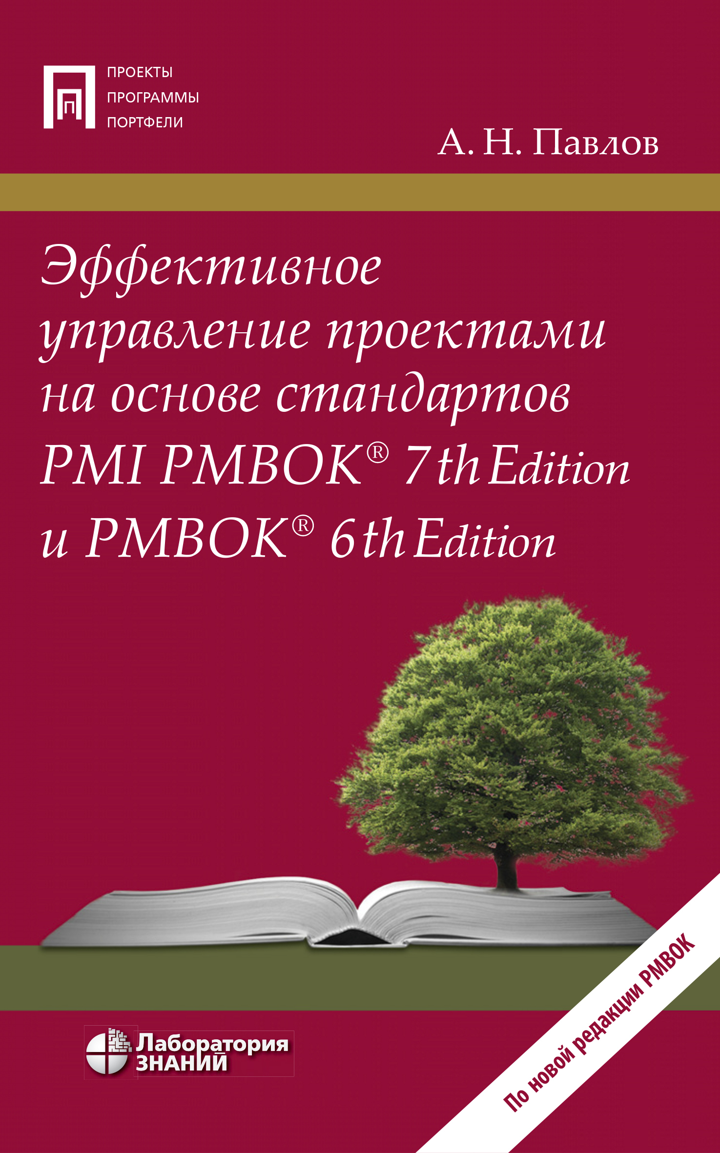 Обложка книги «Эффективное управление проектами на основе стандартов PMI PMBOK® 7th Edition и PMBOK® 6th Edition»