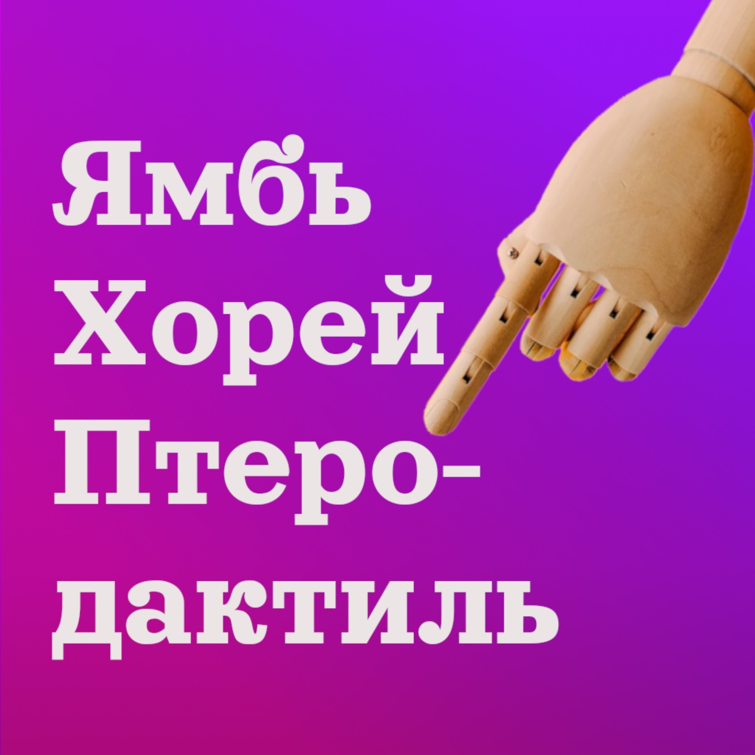 Обложка книги «Ямбь, хорей, птеродактиль»