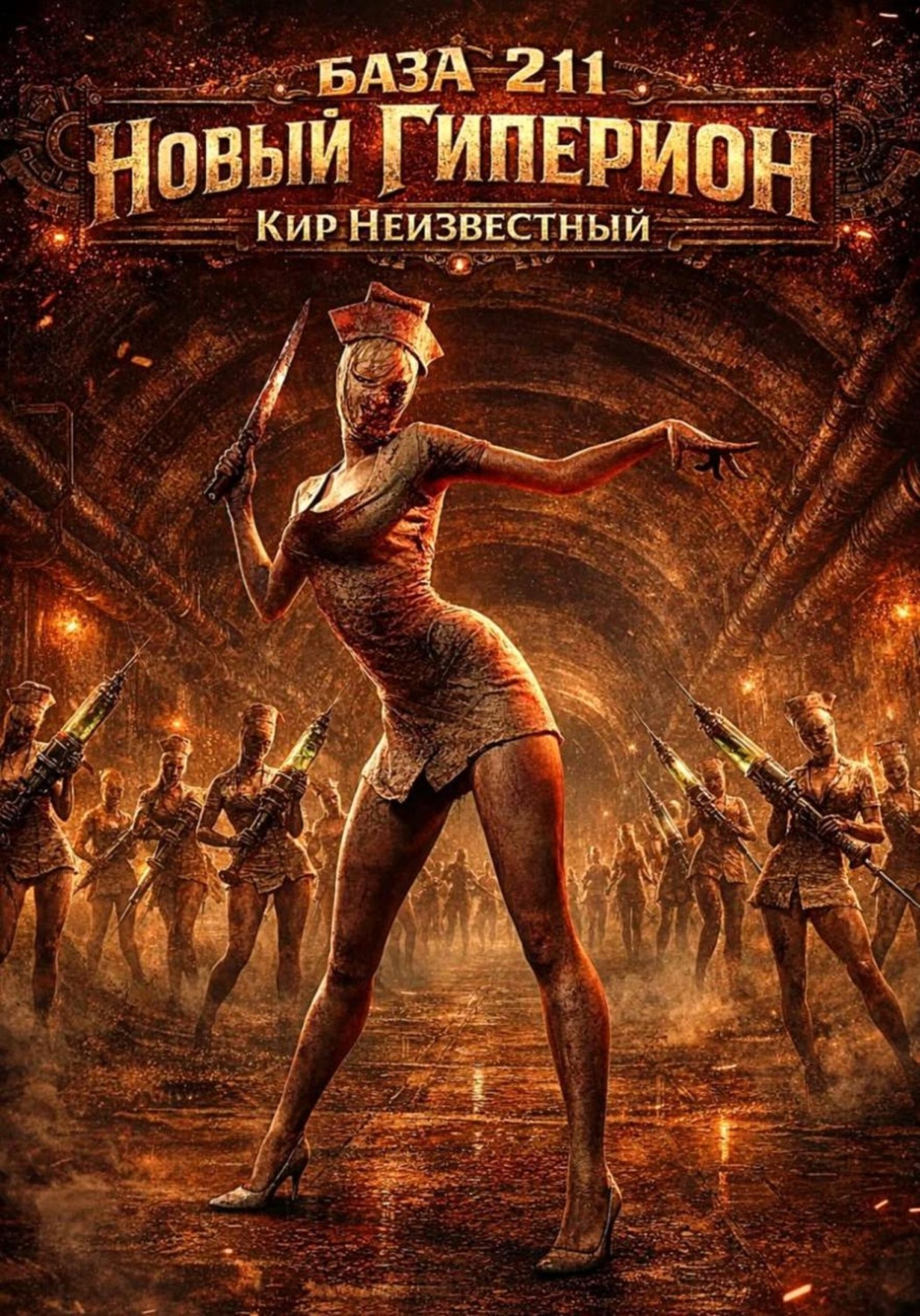 Обложка книги «База 211. Новый Гиперион»