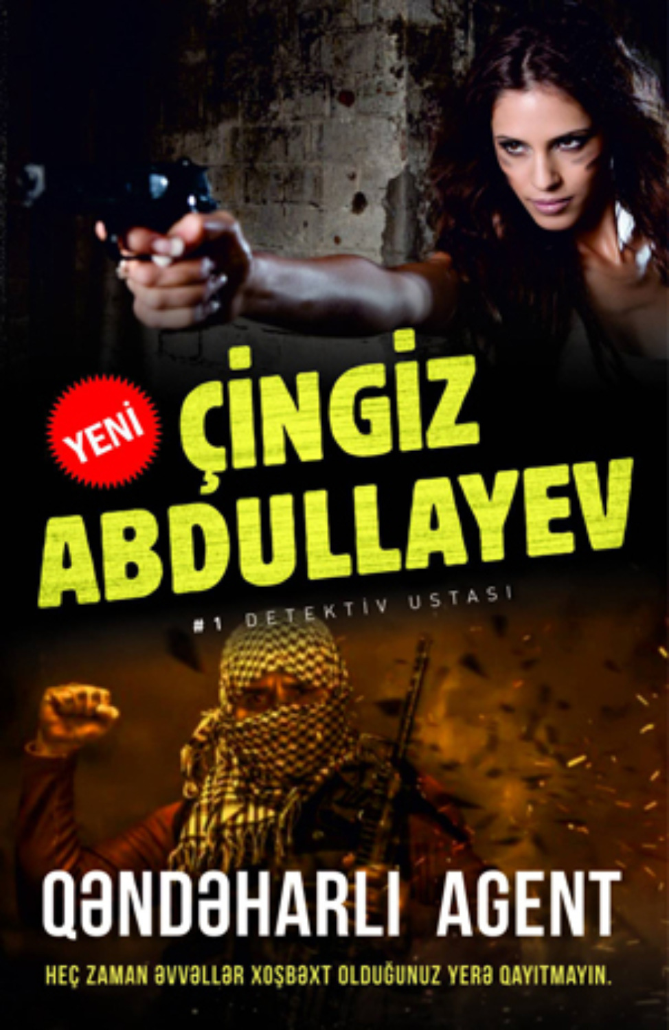 Обложка книги «Qəndəharlı agent»