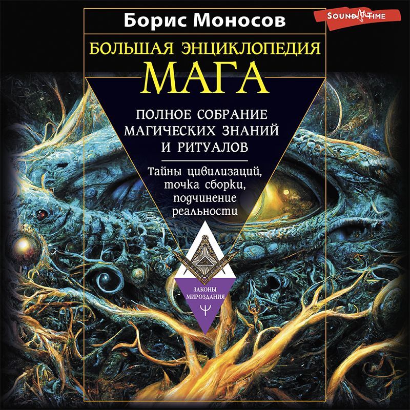 Обложка книги «Большая энциклопедия мага. Полное собрание магических знаний и ритуалов. Тайны цивилизаций, точка сборки, подчинение реальности»