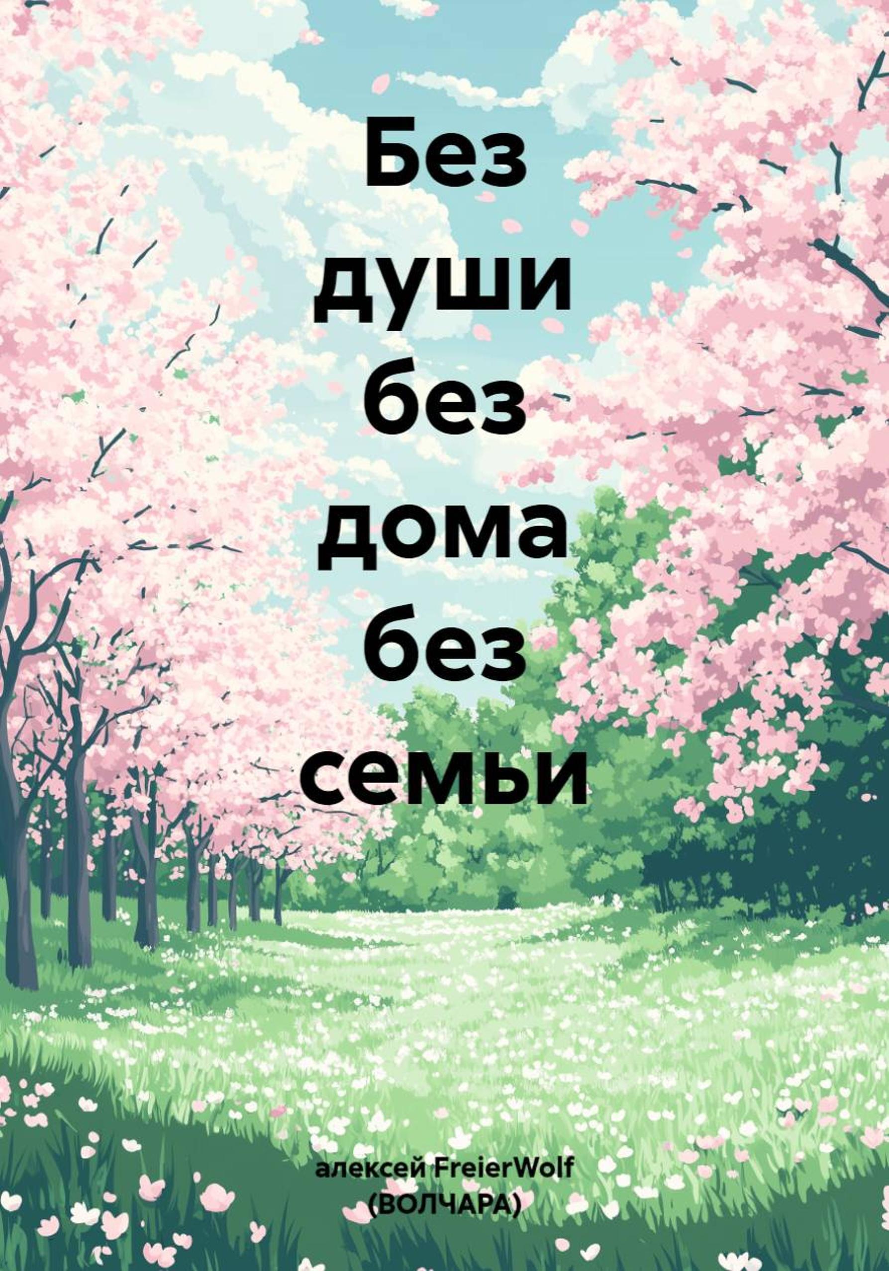 Обложка книги «Без души без дома без семьи»