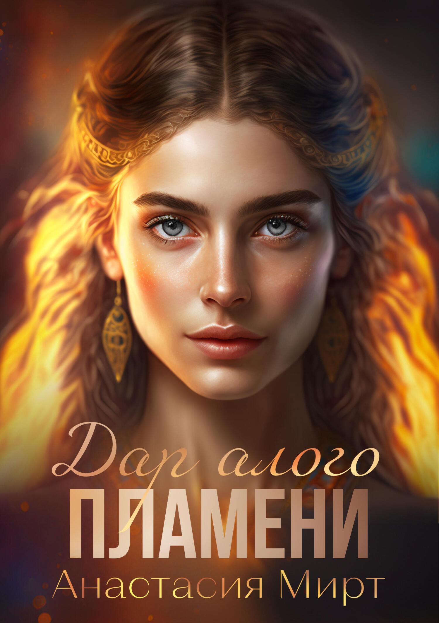Обложка книги «Дар алого пламени»