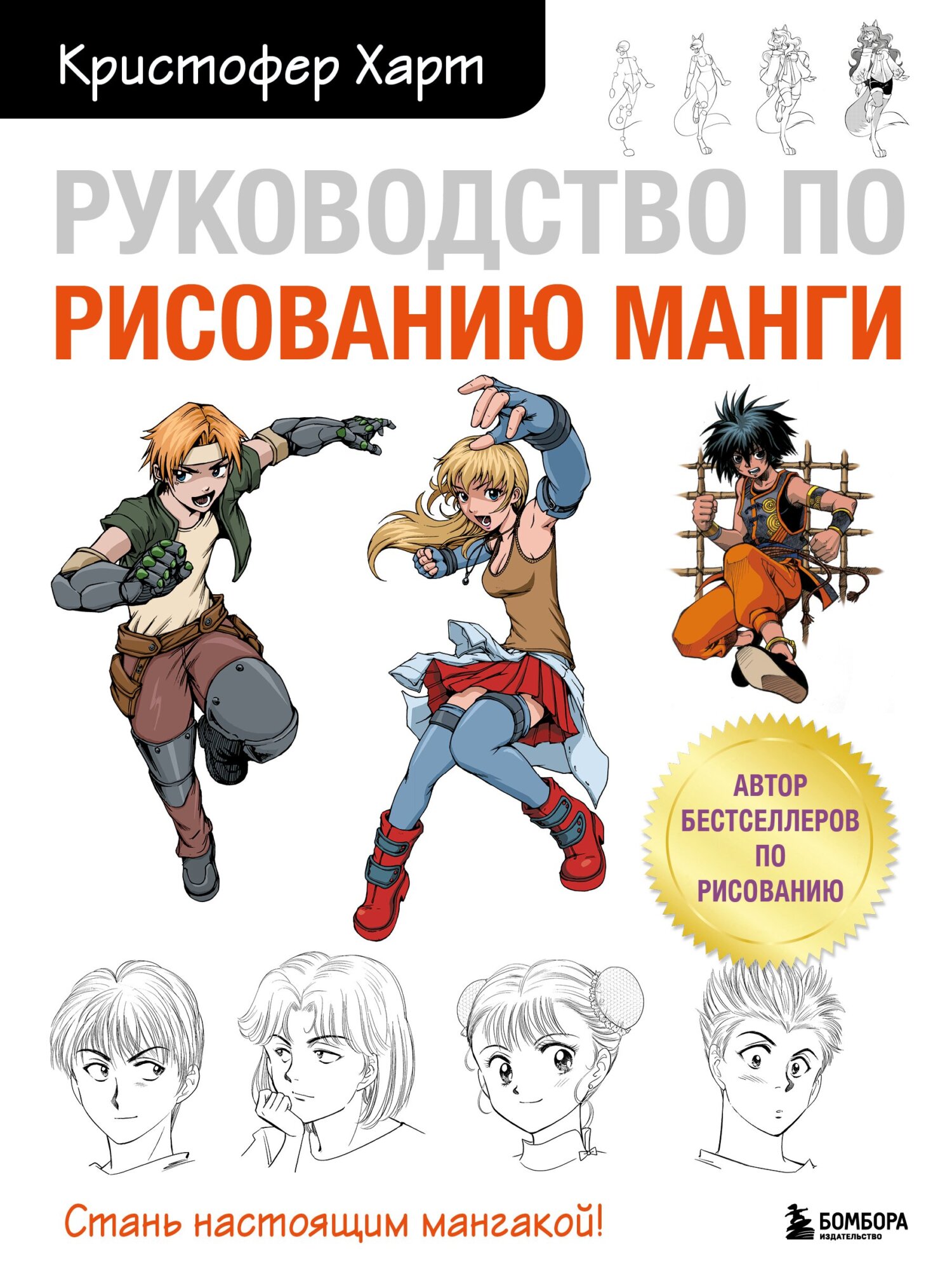 Обложка книги «Руководство по рисованию манги»