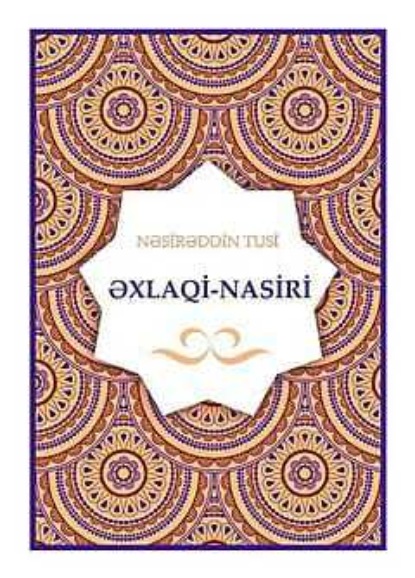 Обложка книги «Əxlaqi nasiri»