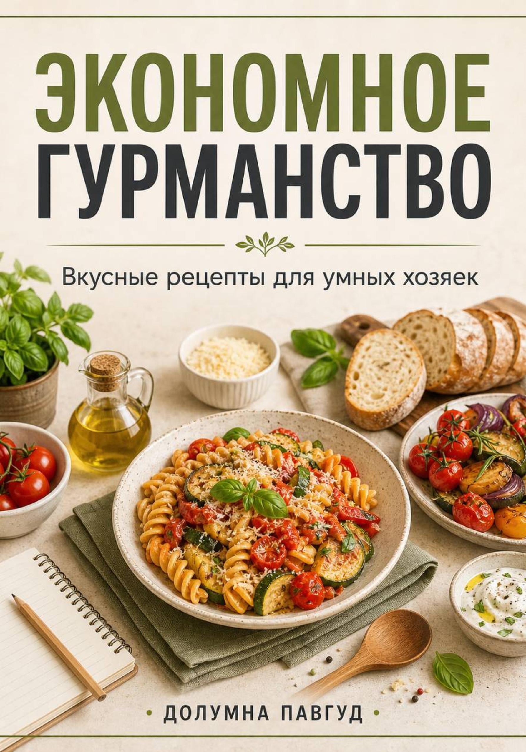 Обложка книги «Экономное гурманство: вкусные рецепты для умных хозяек»