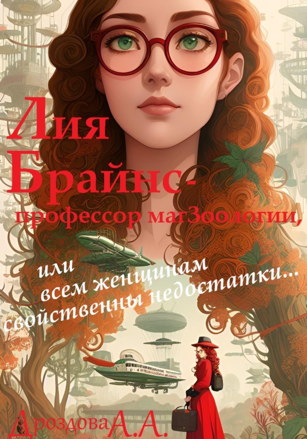 Обложка книги «Лия Брайнс – профессор магЗоологии, или Всем женщинам свойственны недостатки...»