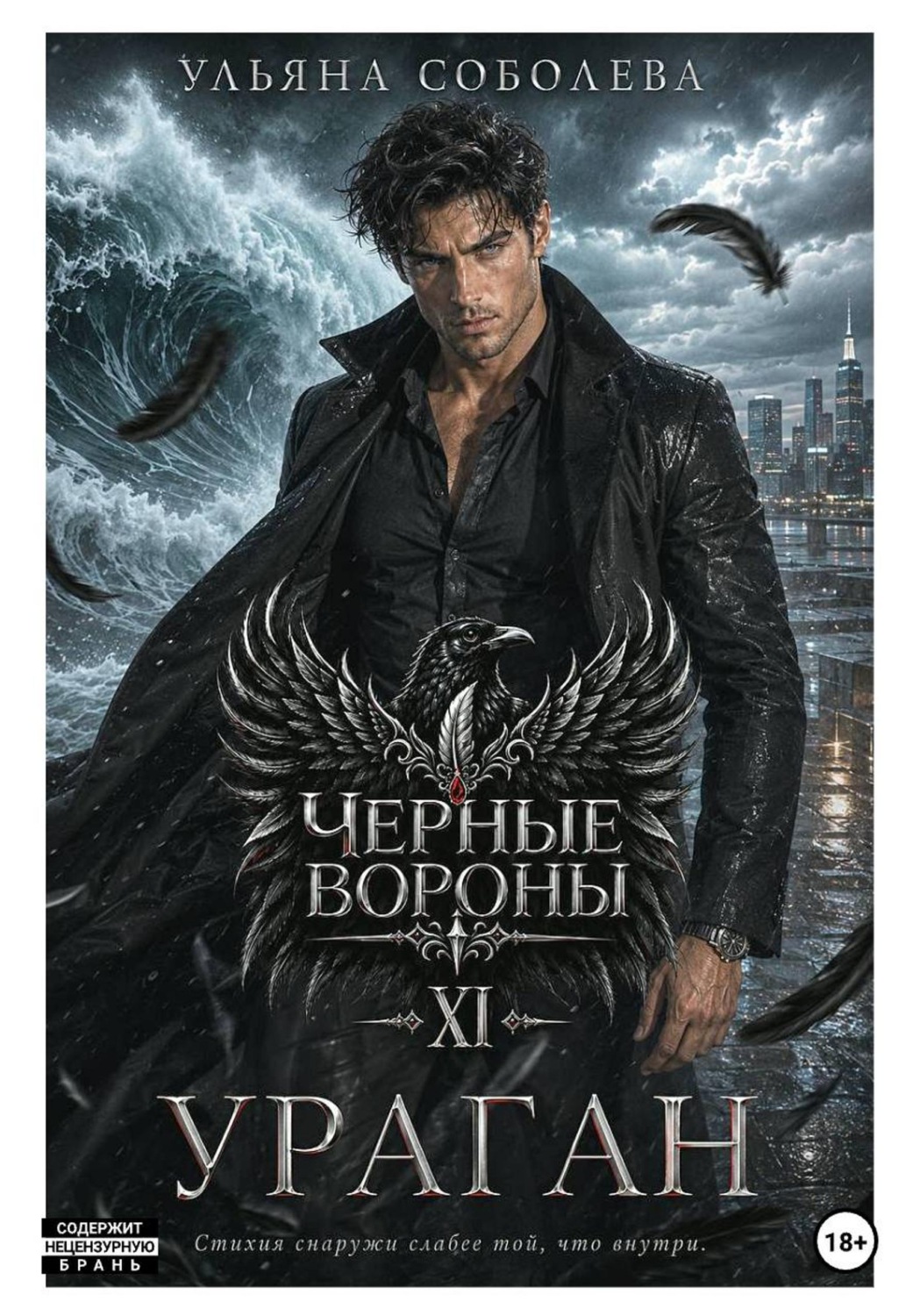 Обложка книги «Черные вороны 11. Ураган»
