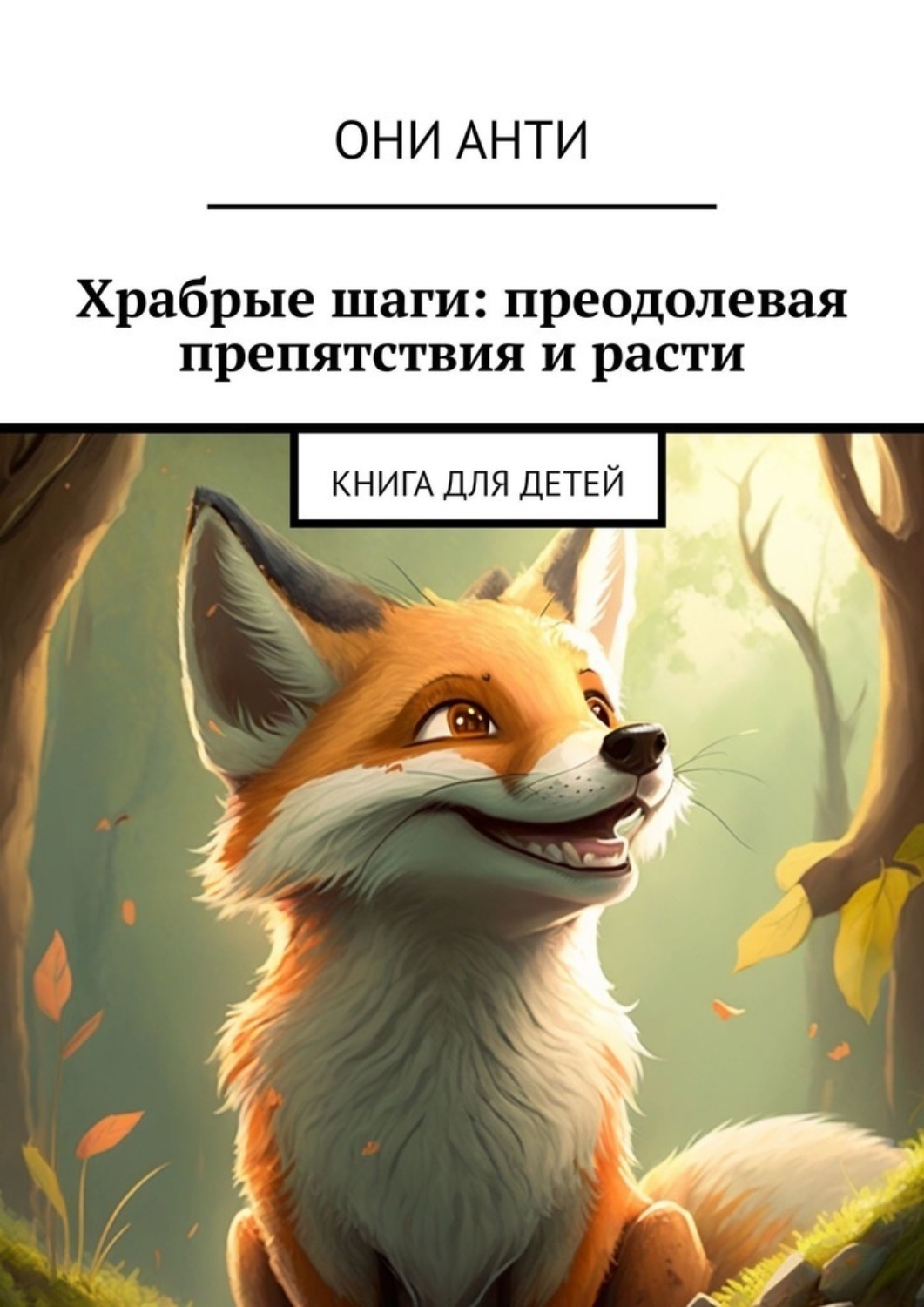 Обложка книги «Храбрые шаги: преодолевая препятствия и расти. Книга для детей»