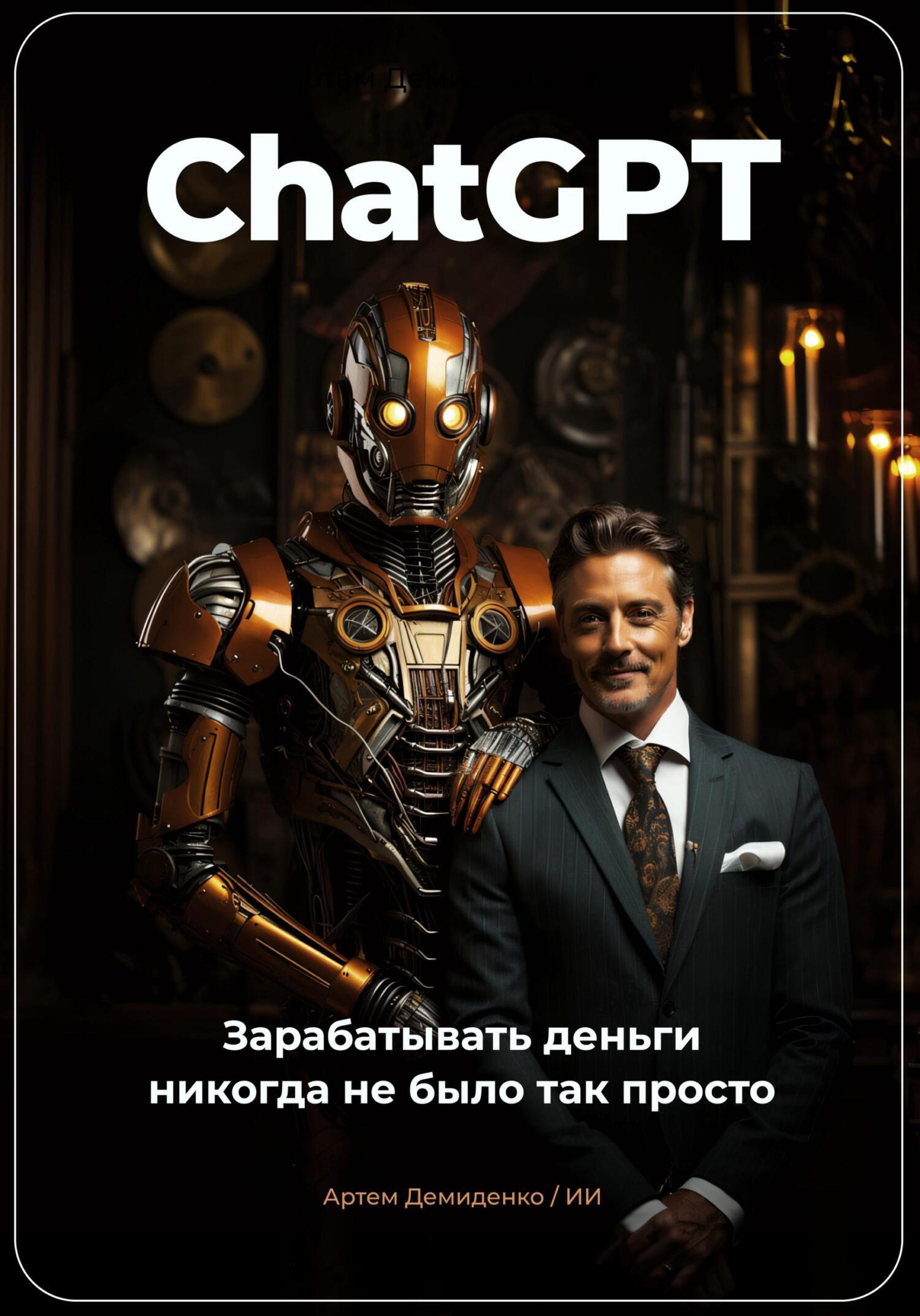 Обложка книги «ChatGPT. Зарабатывать деньги никогда не было так просто»