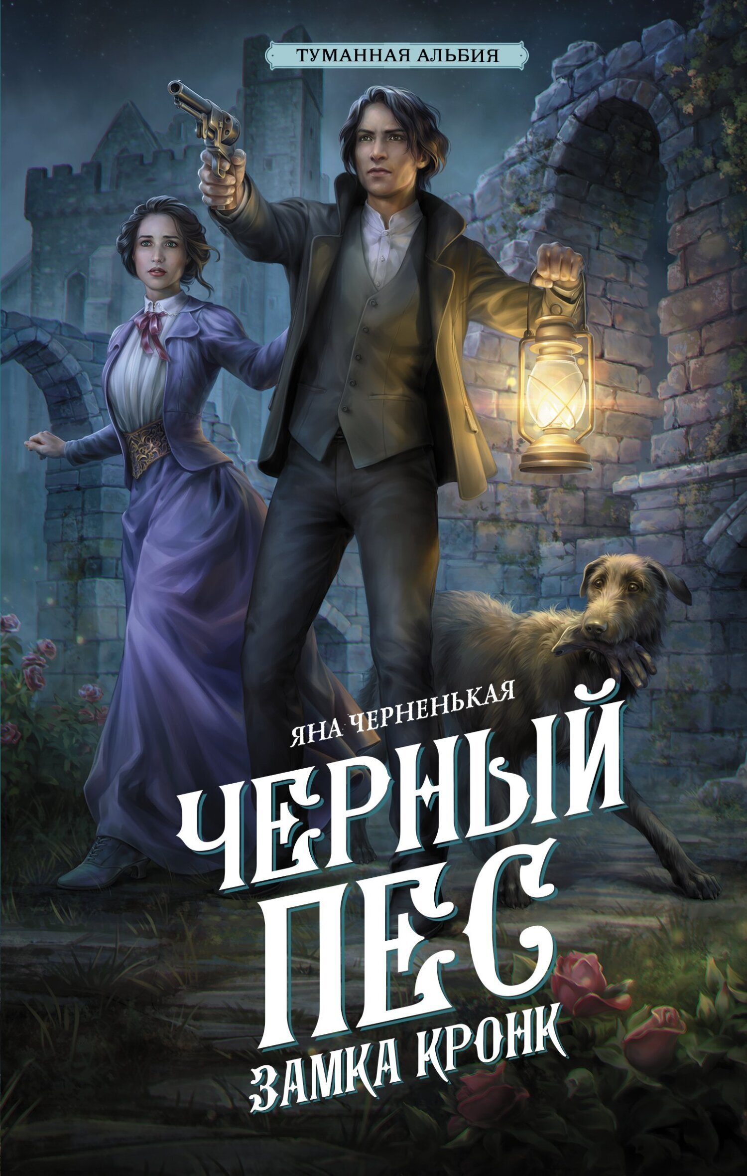Обложка книги «Черный пес замка Кронк»