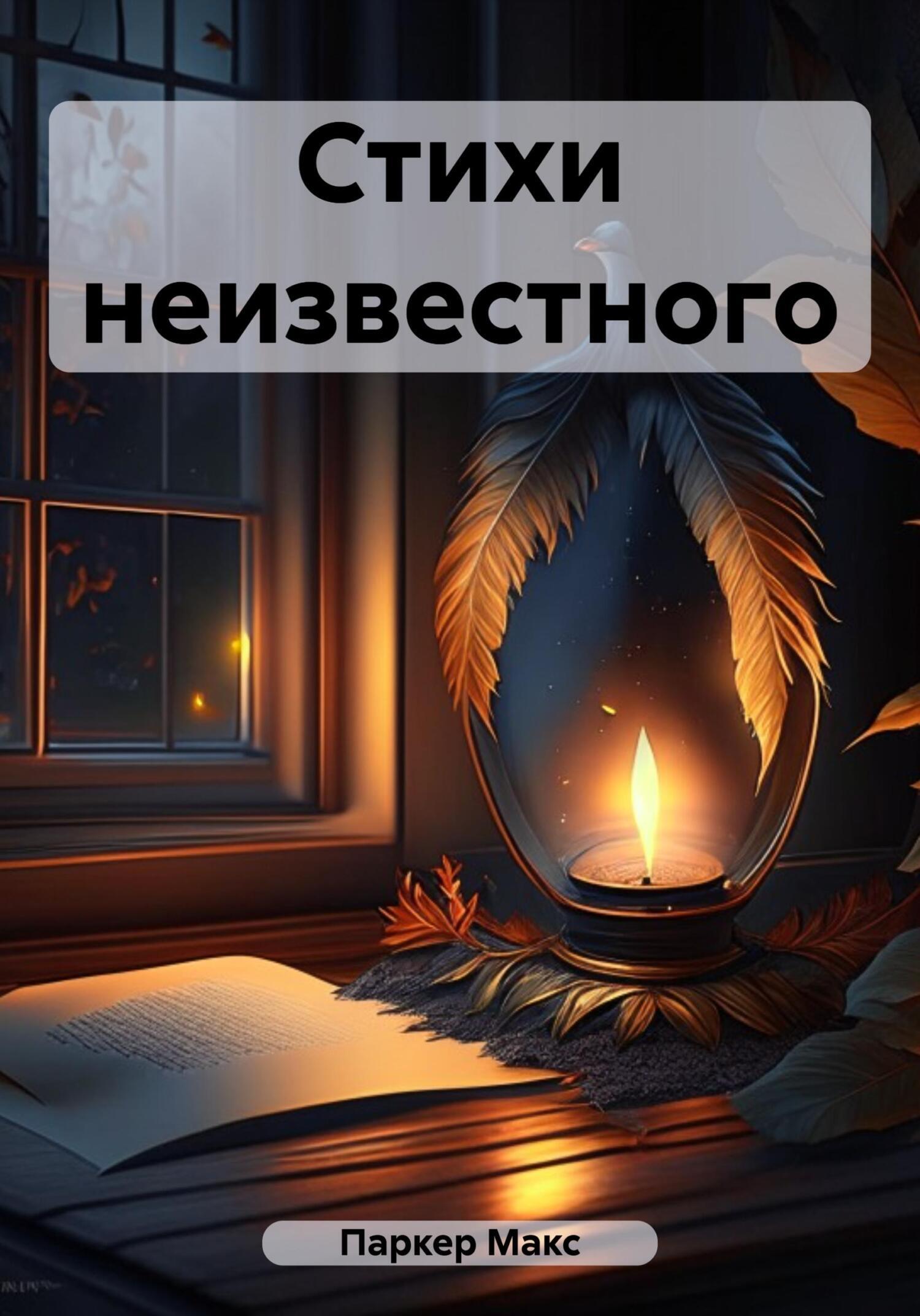 Обложка книги «Стихи неизвестного»