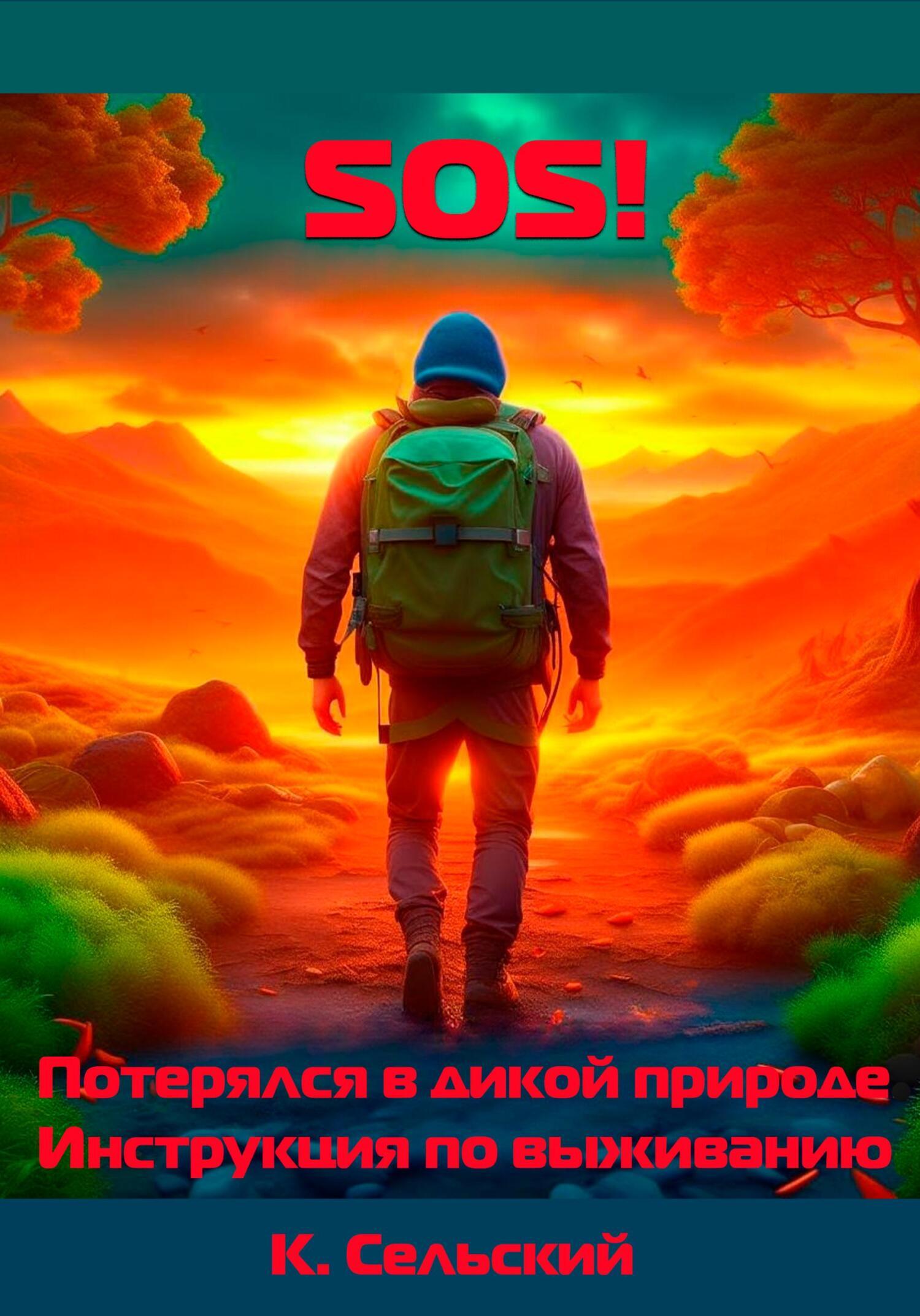 Обложка книги «SOS! Потерялся в дикой природе. Инструкция по выживанию»