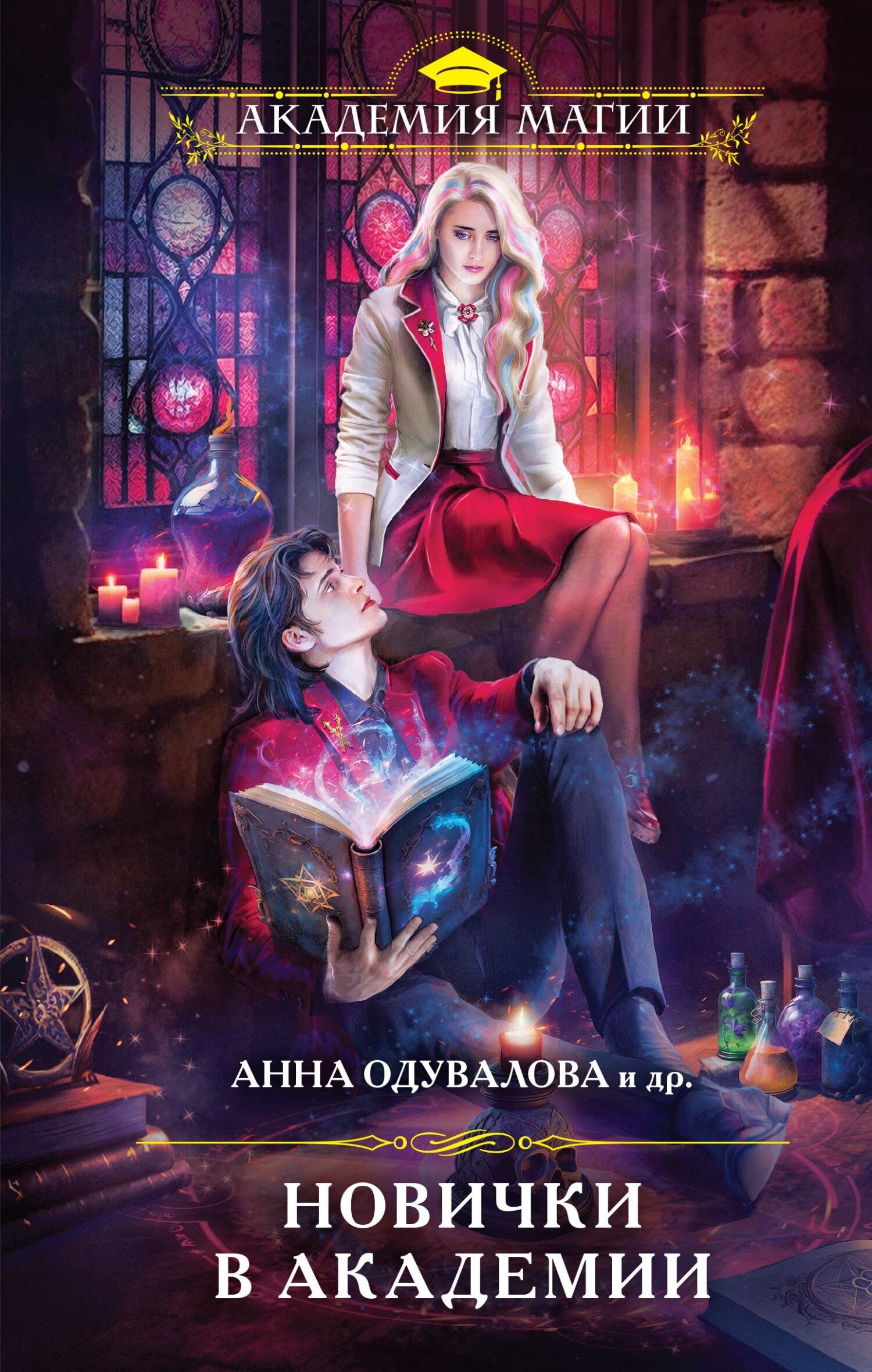 Обложка книги «Новички в академии»