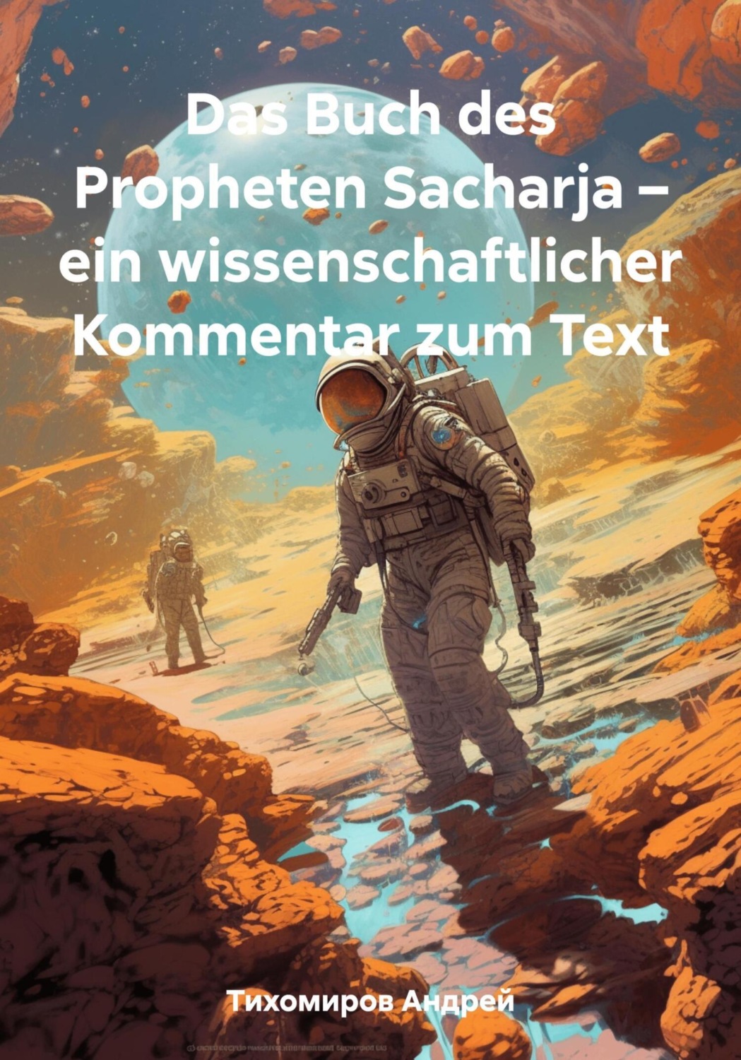 Обложка книги «Das Buch des Propheten Sacharja – ein wissenschaftlicher Kommentar zum Text»