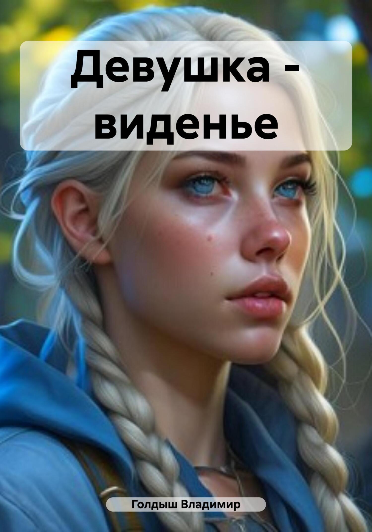 Обложка книги «Девушка – виденье»