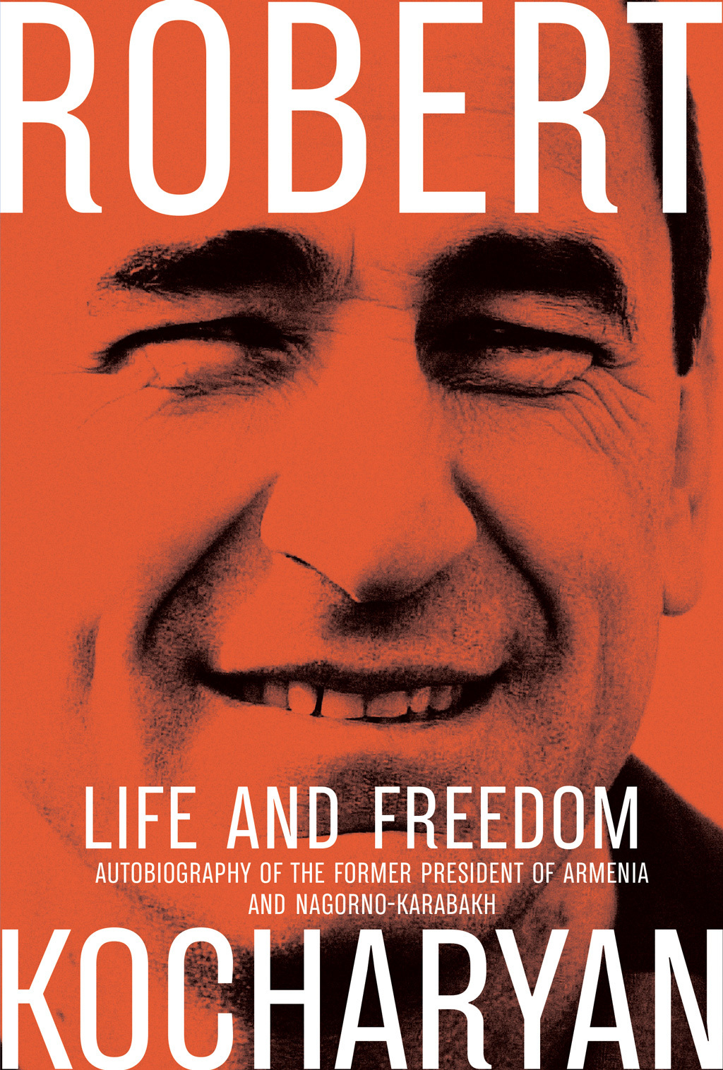 Обложка книги «Life and Freedom. The autobiography of the former president of Armenia and Nagorno-Karabakh»