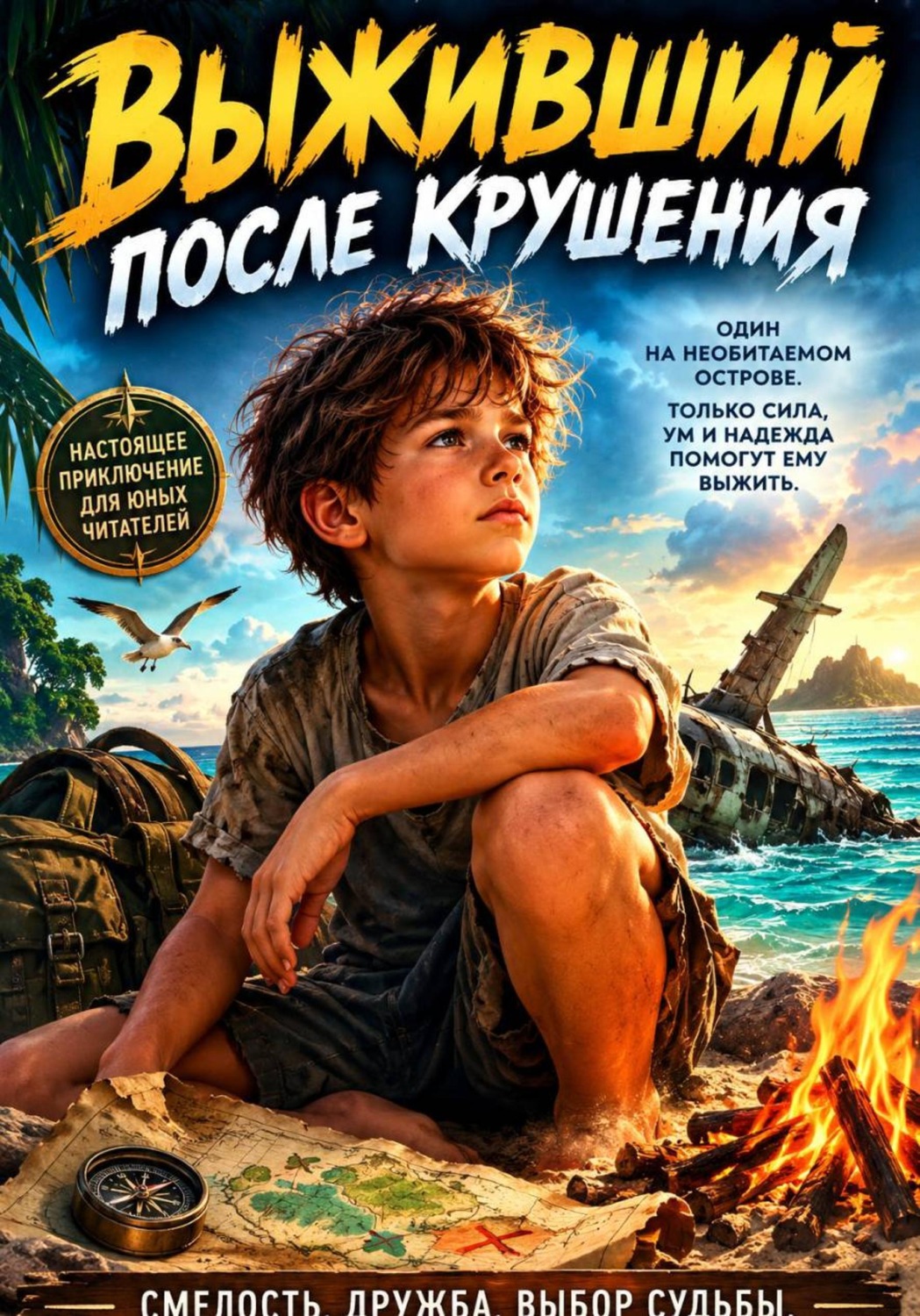 Обложка книги «Выживший после крушения»
