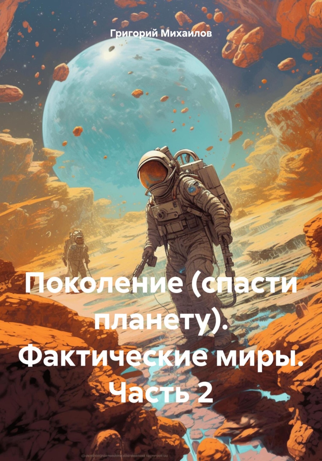 Обложка книги «Поколение (спасти планету). Фактические миры. Часть 2»