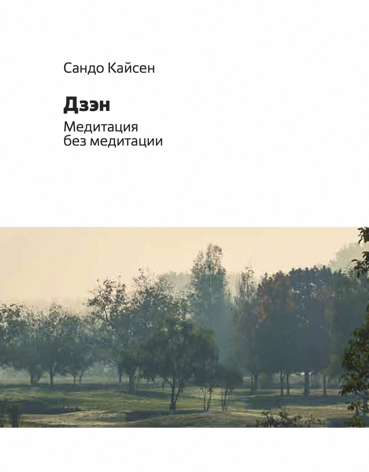 Обложка книги «Дзэн. Медитация без медитации»
