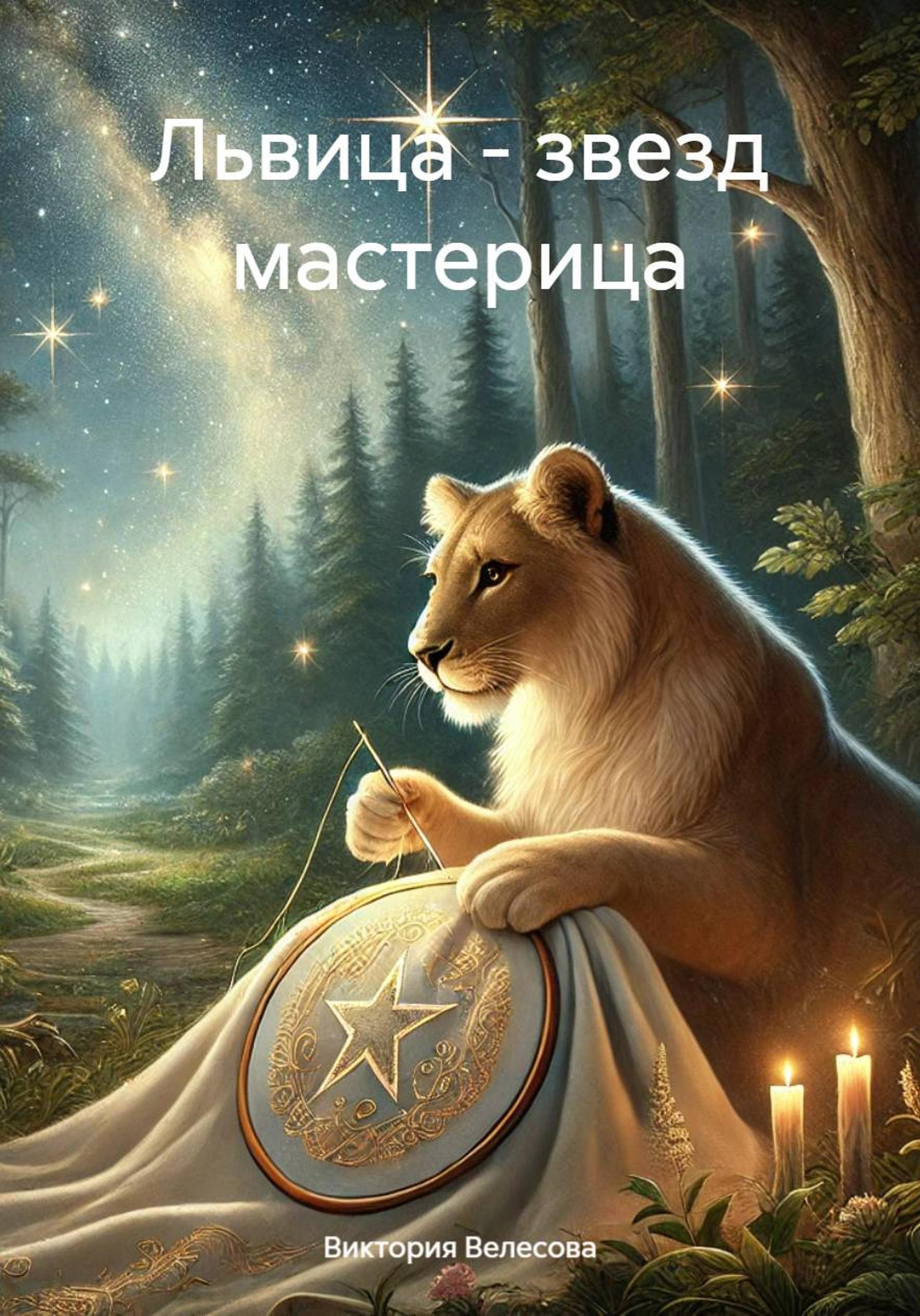 Обложка книги «Львица – звезд мастерица»