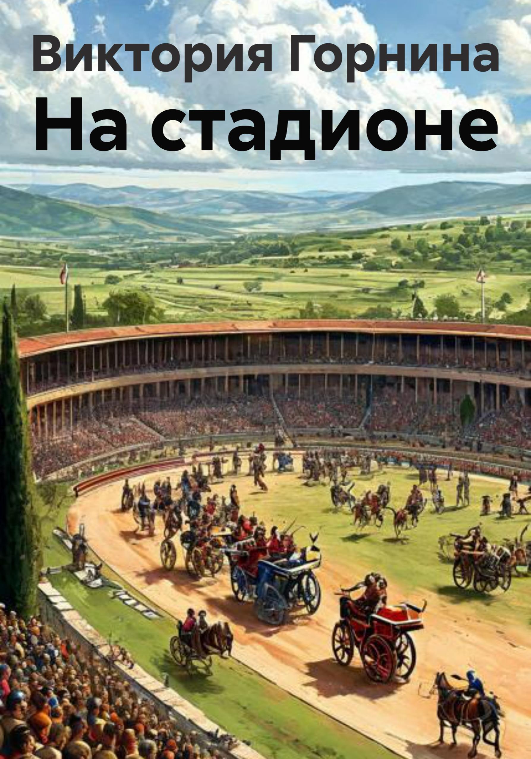 Обложка книги «На стадионе»