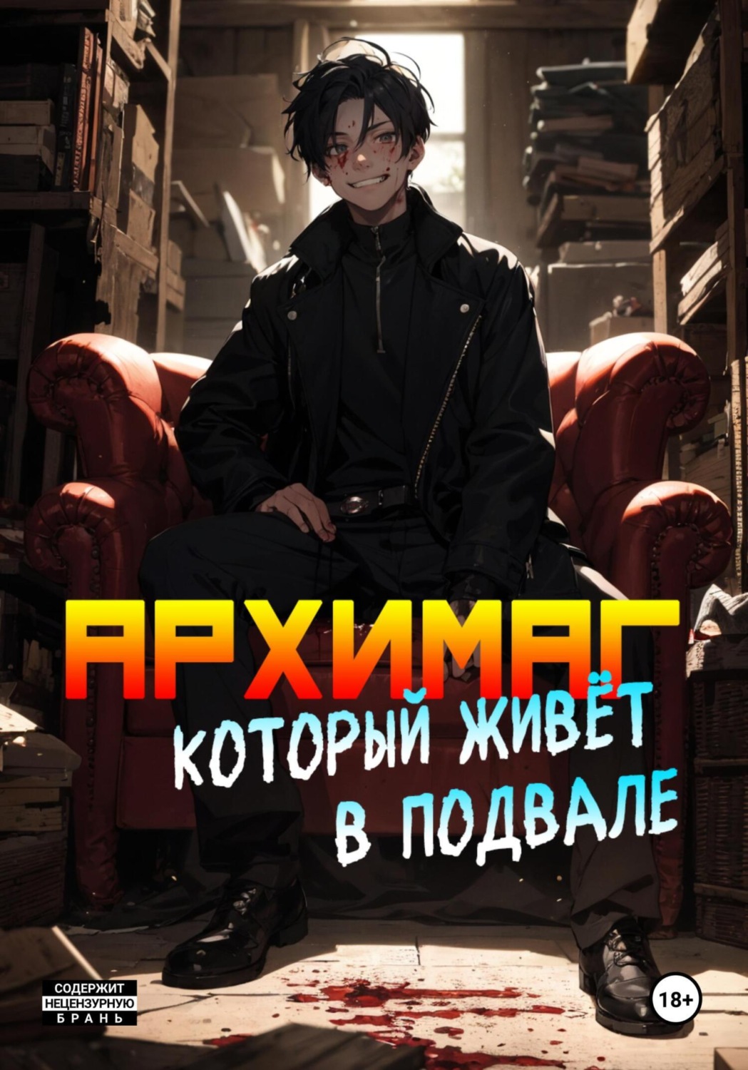 Обложка книги «Архимаг, который живёт в подвале. Том 1»