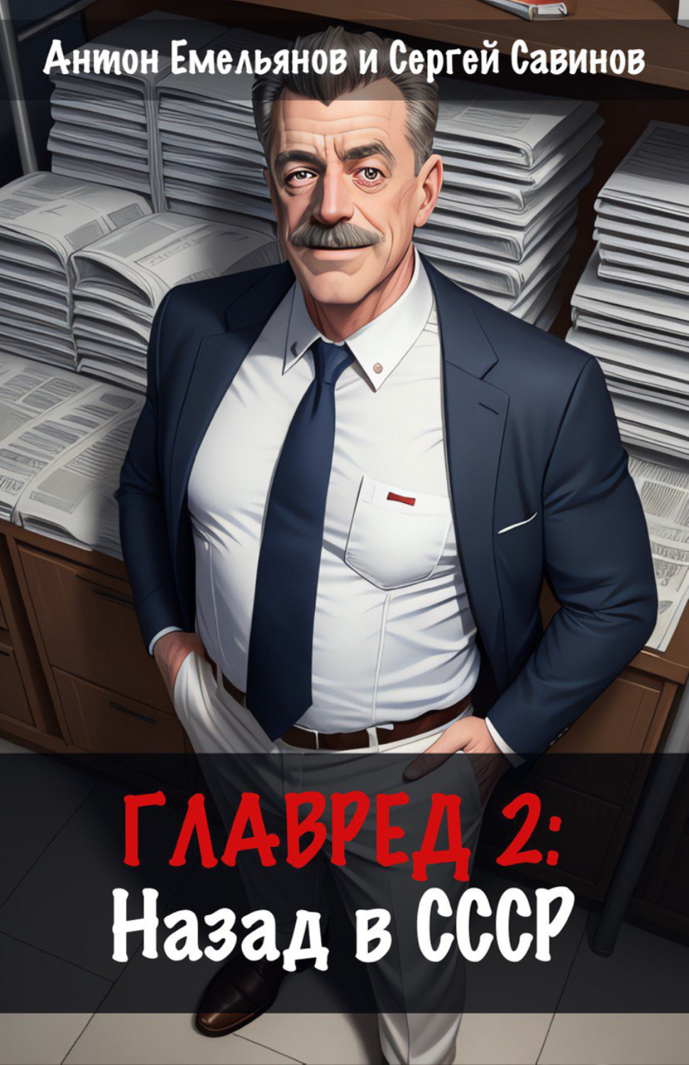 Обложка книги «Главред: Назад в СССР. Книга 2»