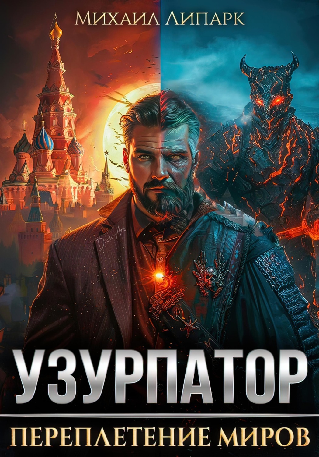 Обложка книги «Узурпатор. Переплетение миров. Том 1»