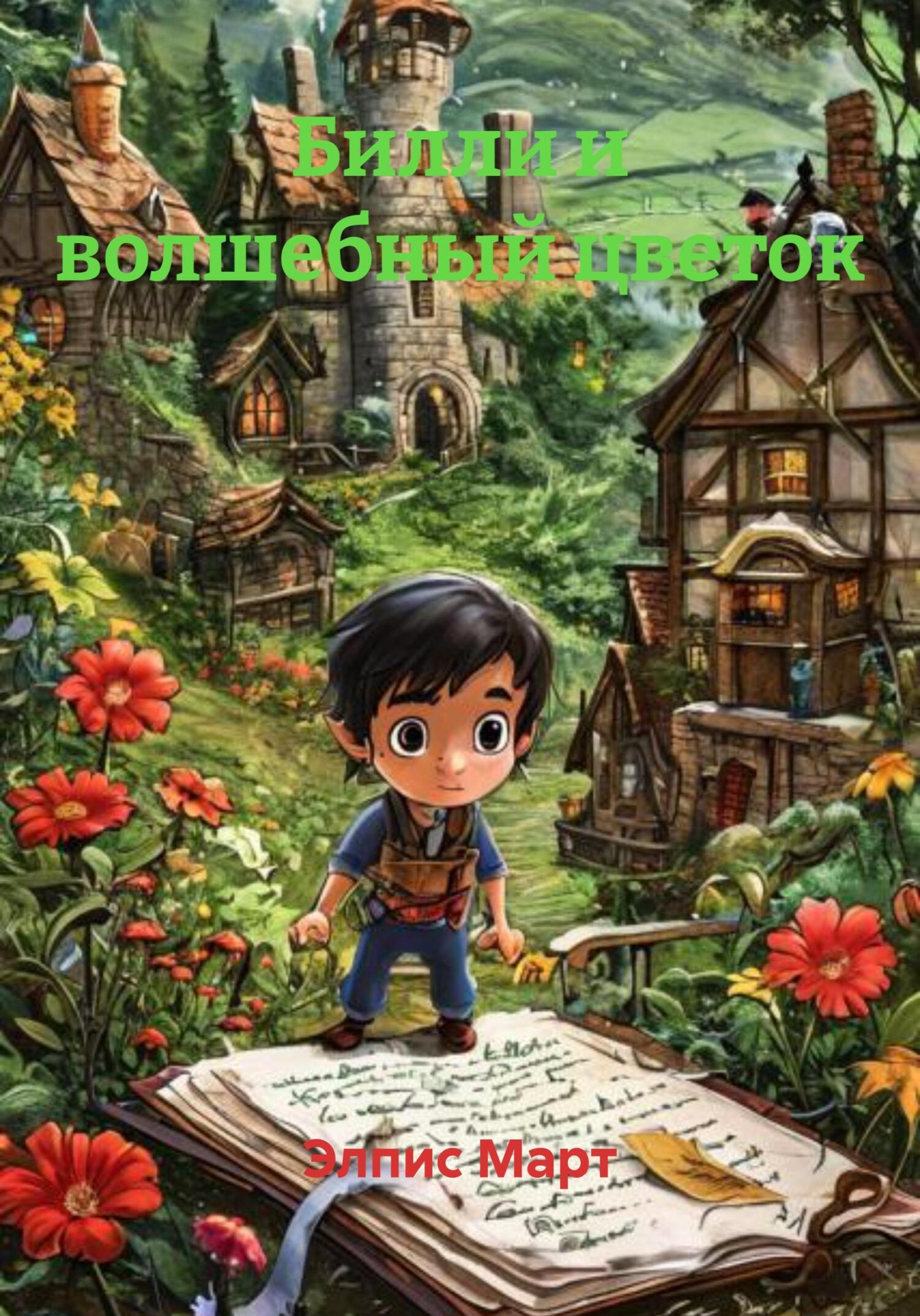 Обложка книги «Билли и волшебный цветок»