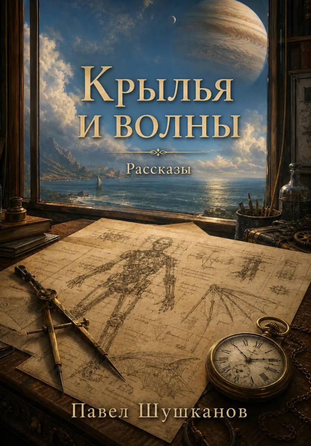 Обложка книги «Крылья и волны»