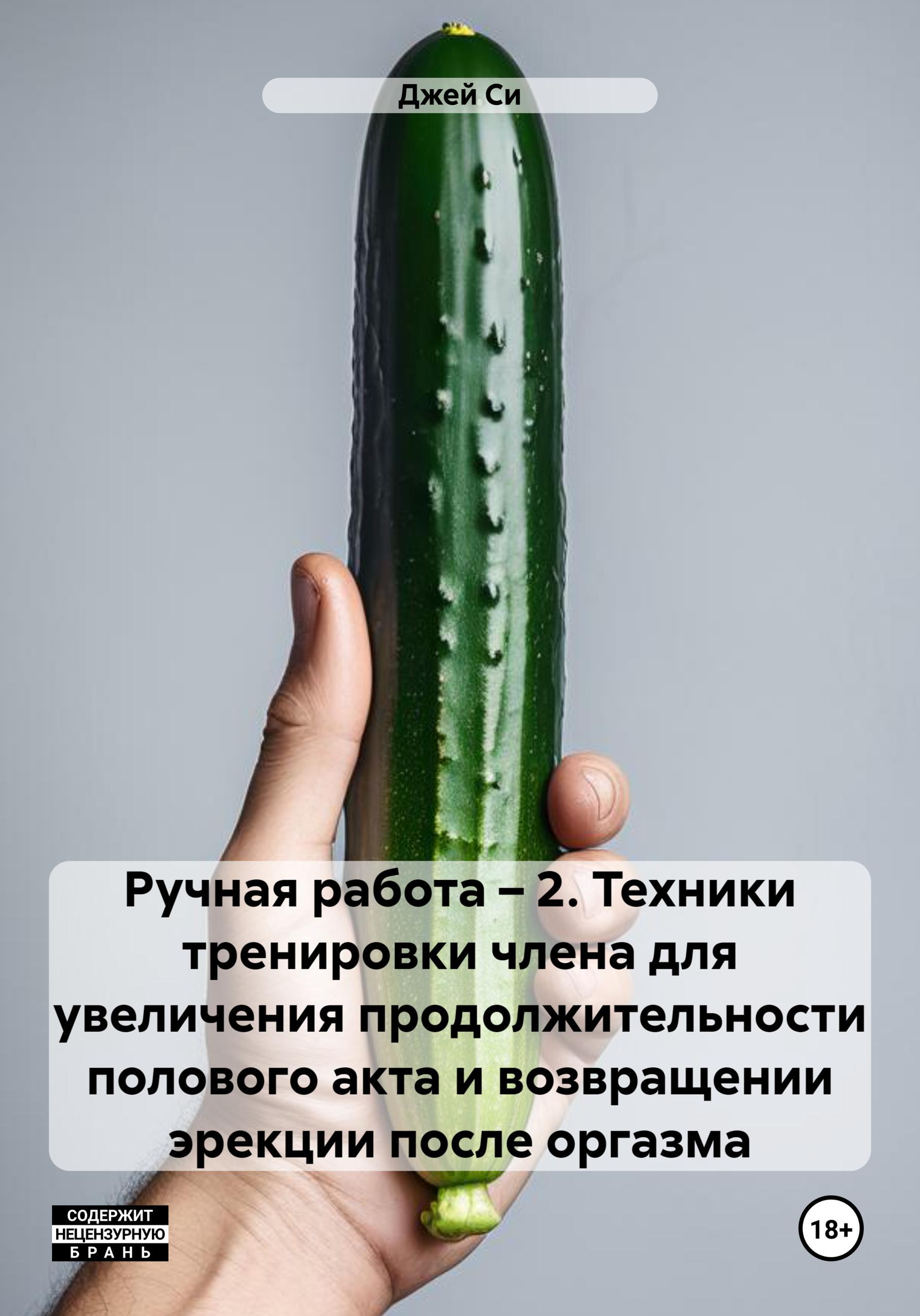 Обложка книги «Ручная работа – 2. Техники тренировки члена для увеличения продолжительности полового акта и возвращении эрекции после оргазма»