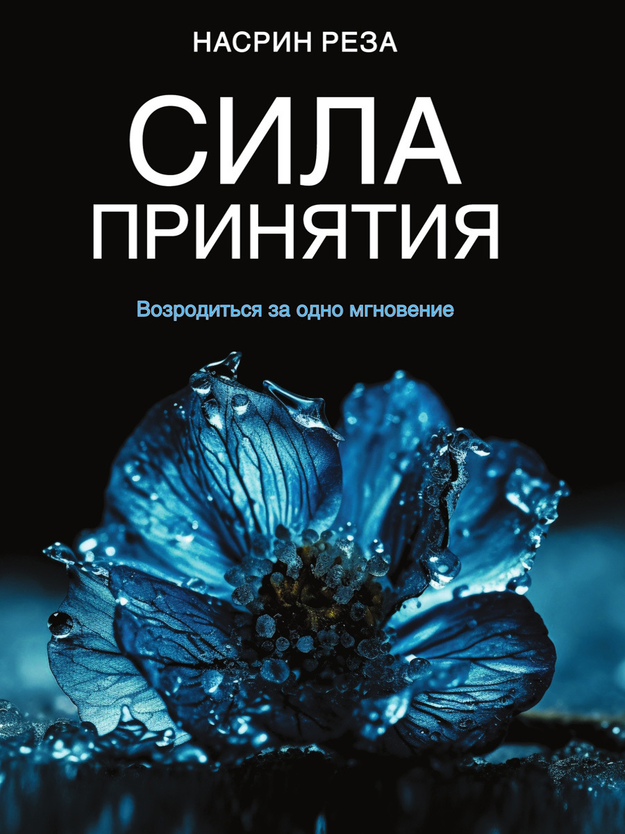 Обложка книги «Сила принятия. Возродиться за одно мгновение»