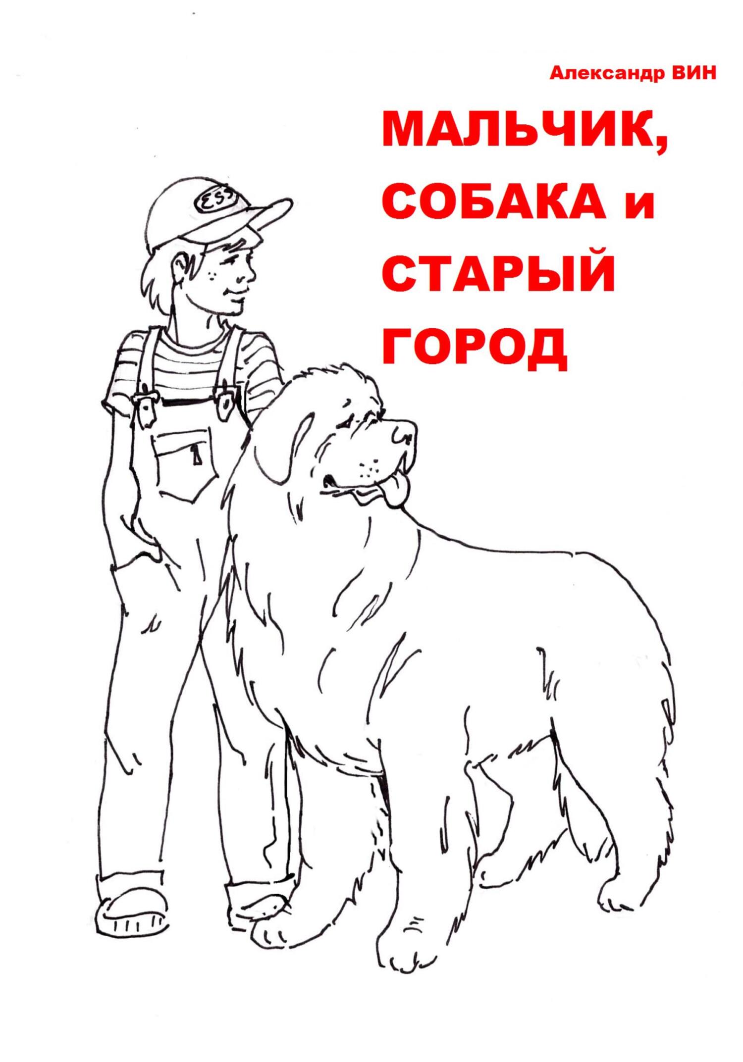 Обложка книги «Мальчик, собака и Старый Город»