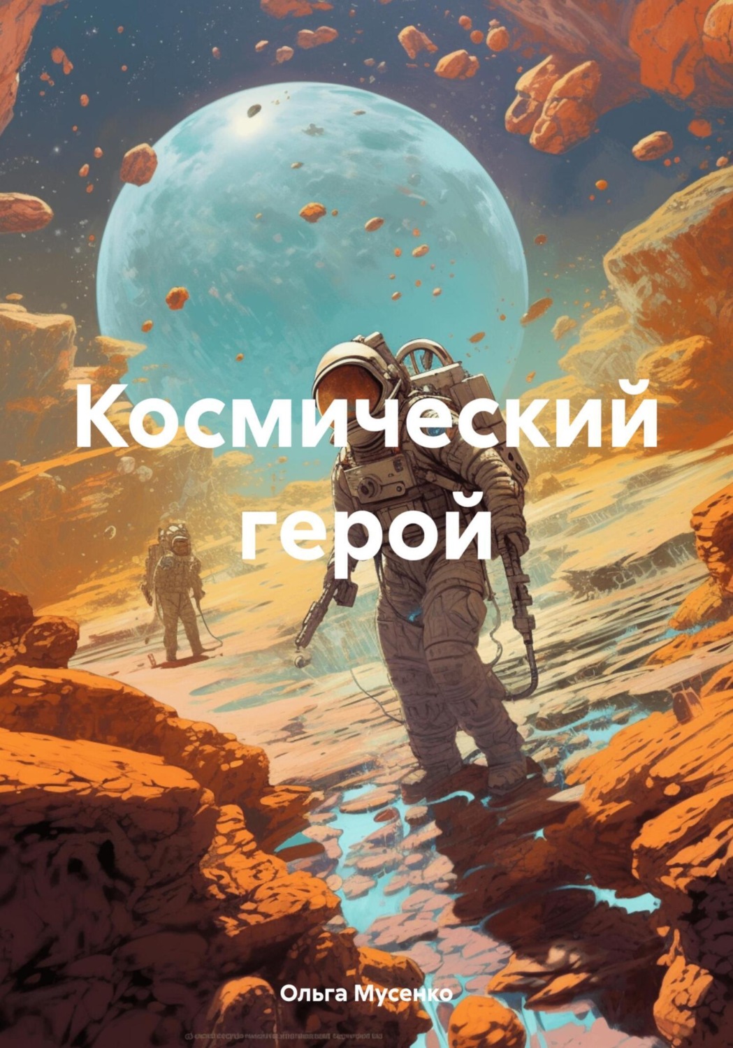 Обложка книги «Космический герой»