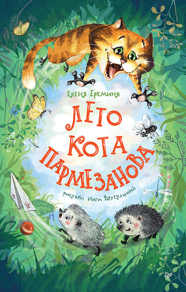 Обложка книги «Лето кота Пармезанова»