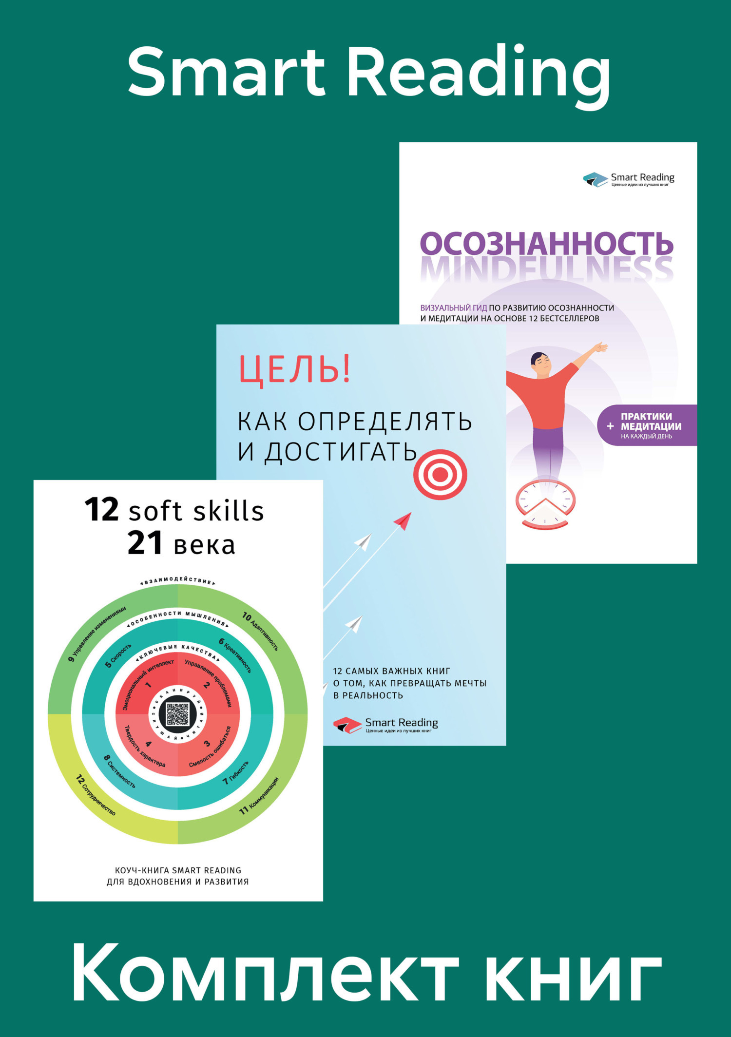 Обложка книги «Комплект сборников саммари для саморазвития»