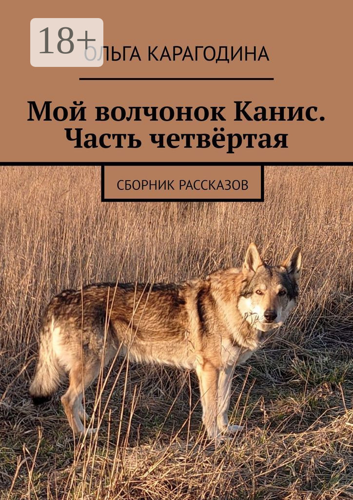 Обложка книги «Мой волчонок Канис. Часть четвёртая. Сборник рассказов»