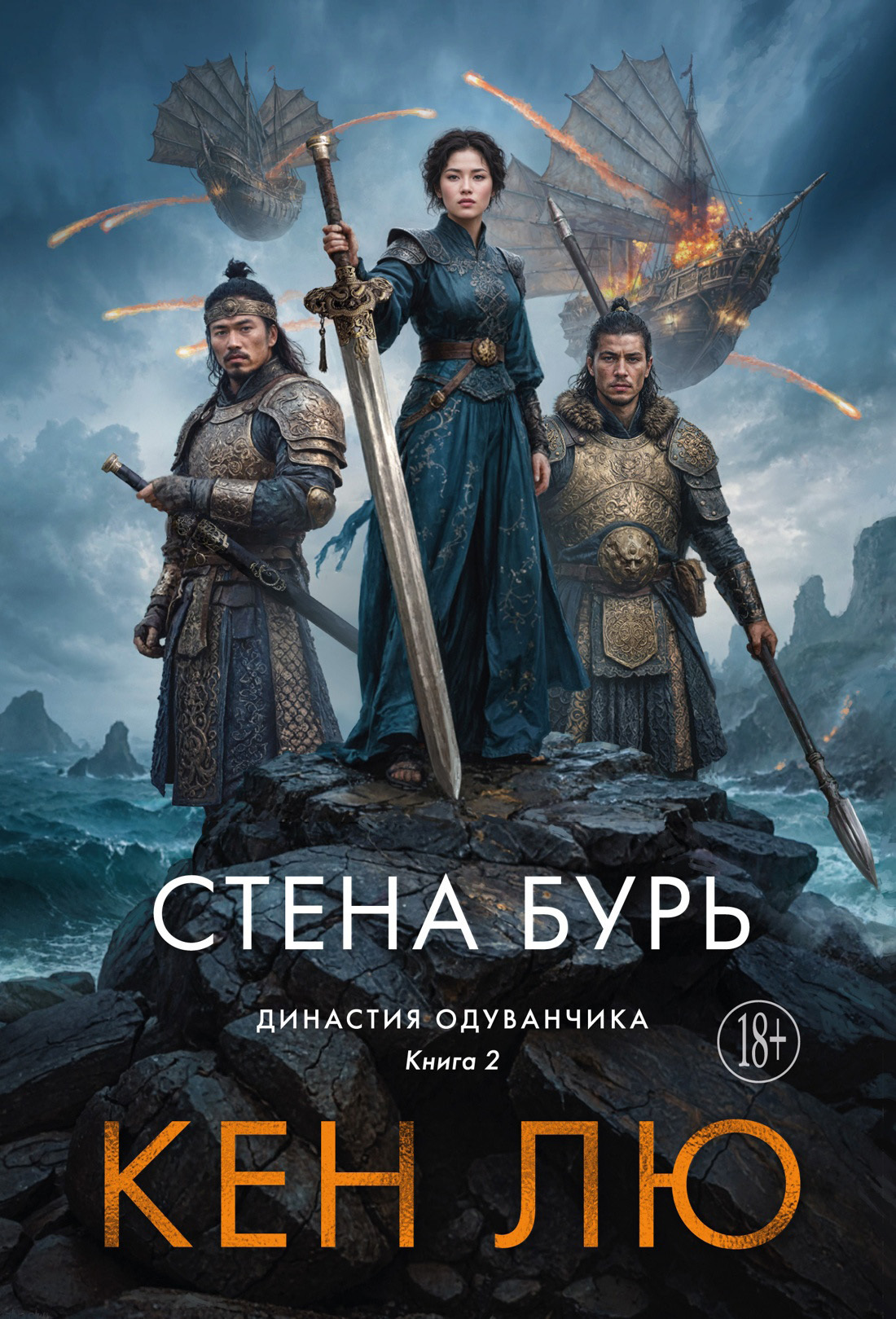 Обложка книги «Династия Одуванчика. Книга 2. Стена Бурь»