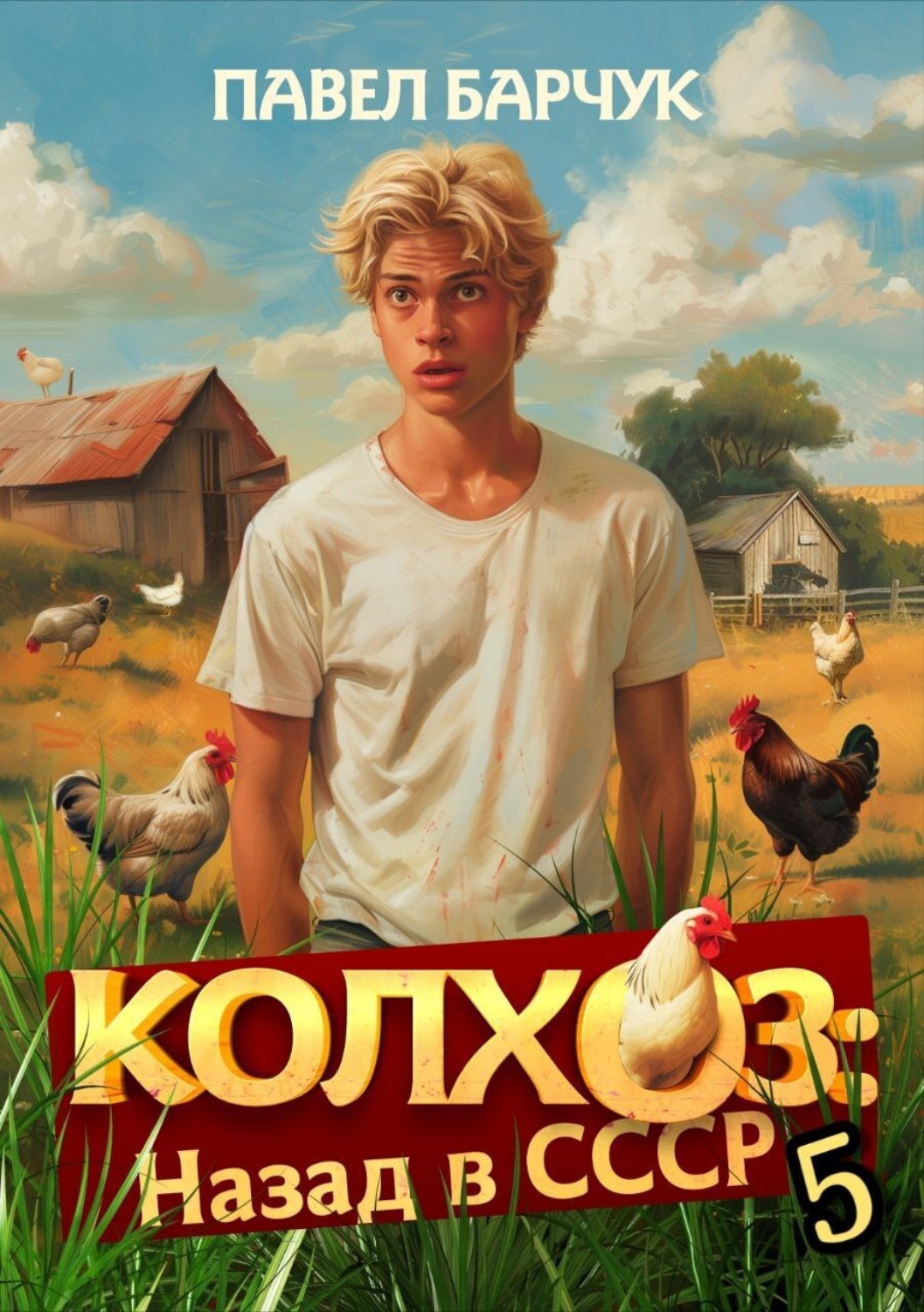 Обложка книги «Колхоз. Назад в СССР. Книга 5»