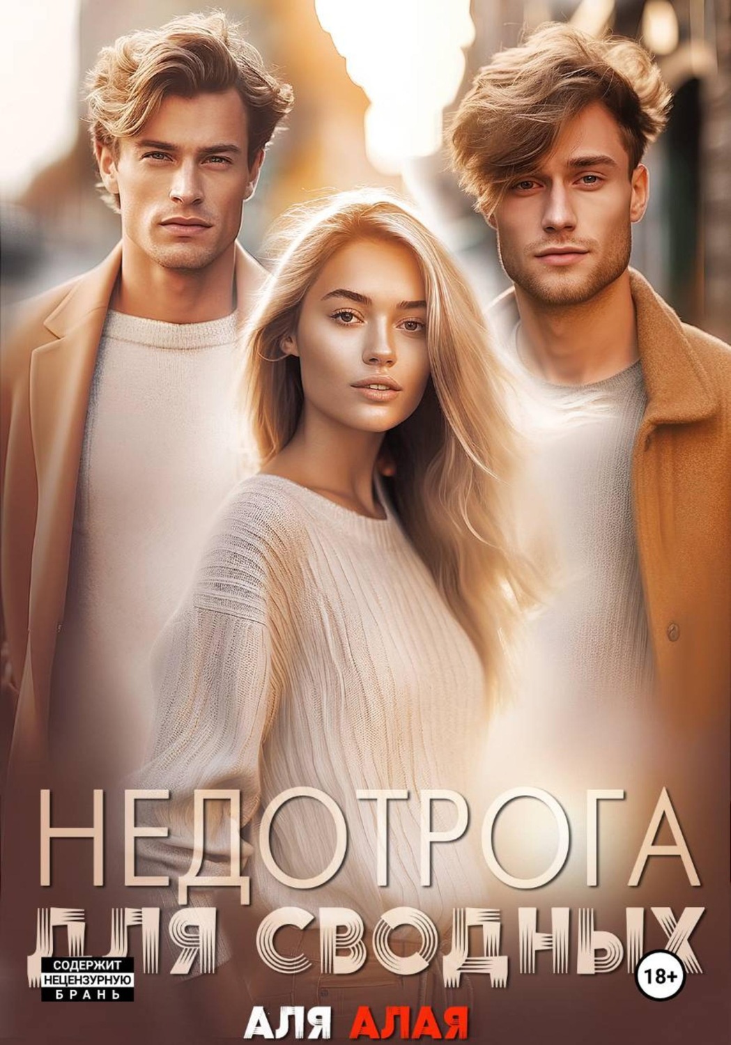 Обложка книги «Недотрога для сводных»