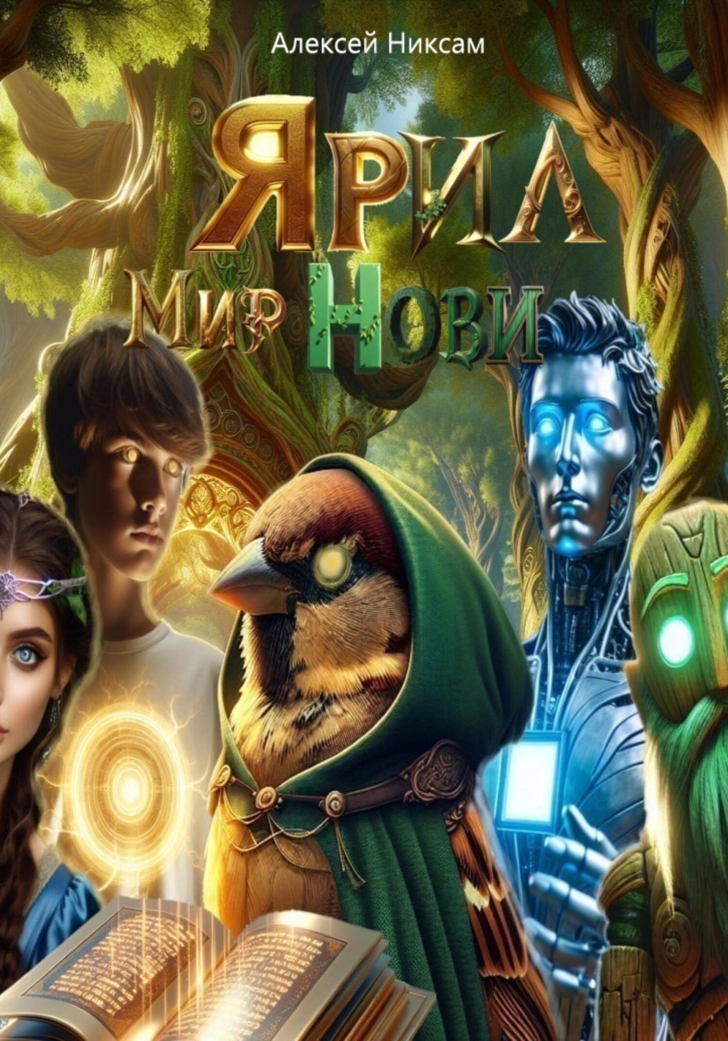 Обложка книги «Ярил Мир Нови»