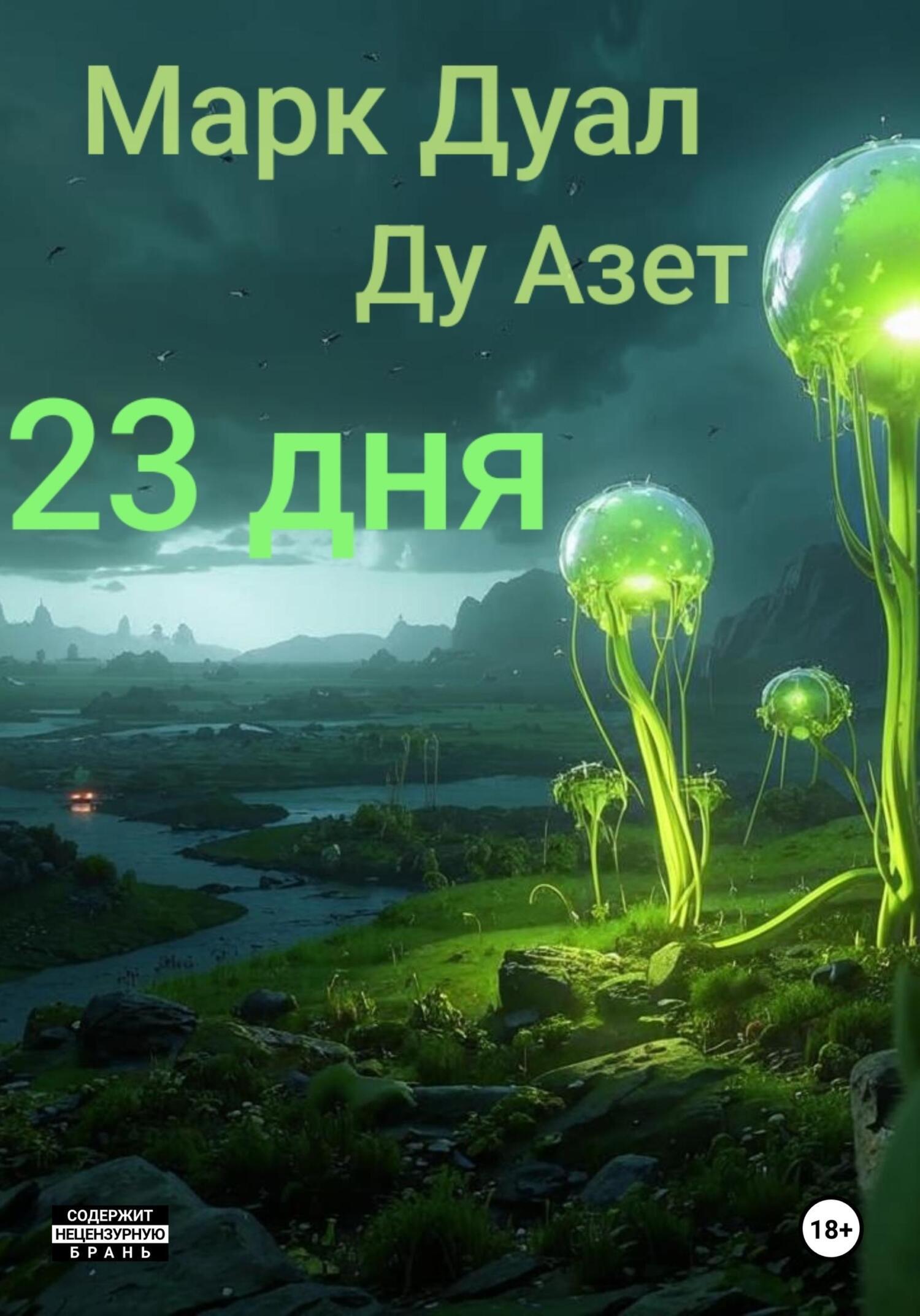 Обложка книги «23 дня»